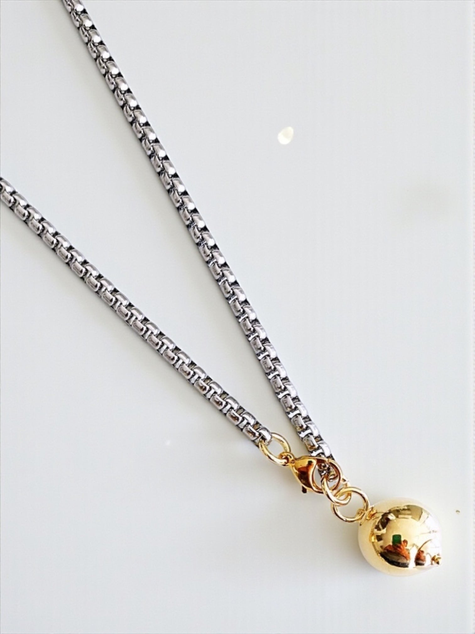 Ball chain necklace