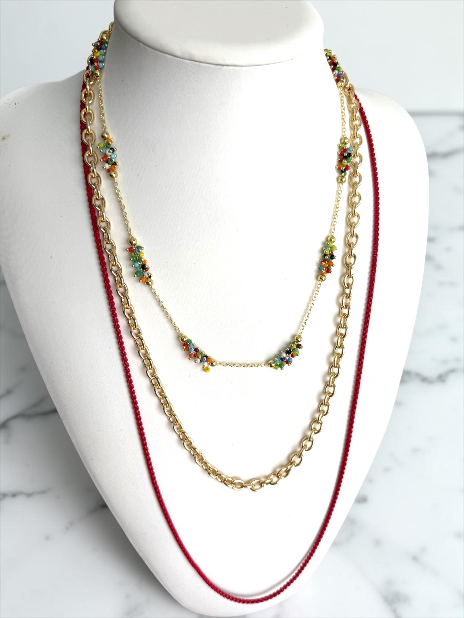 Passion layers necklace