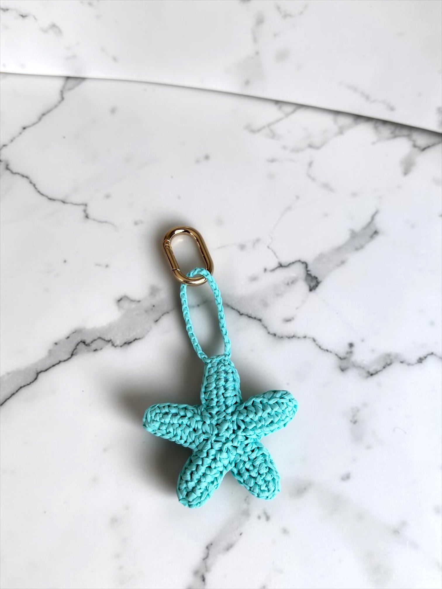 Jute keychain