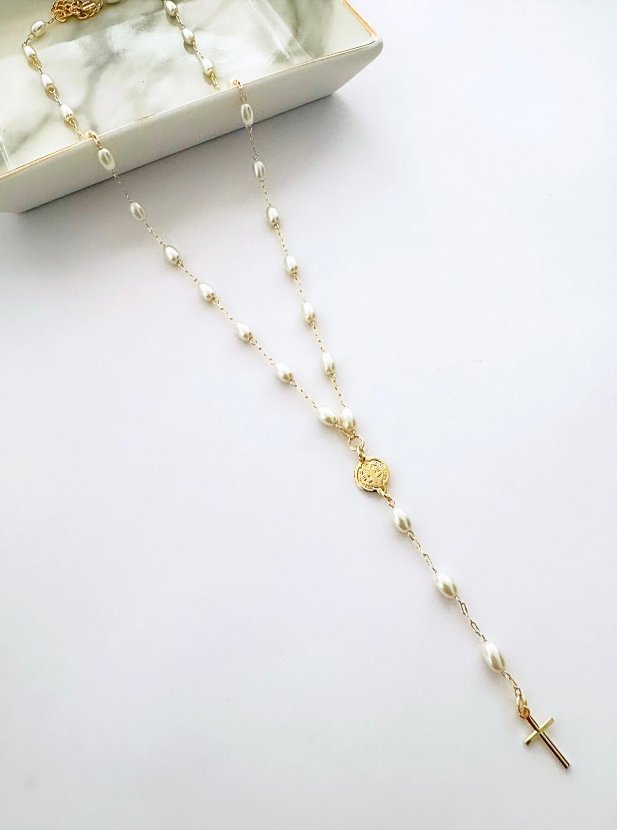 San Benito pearl Rosary