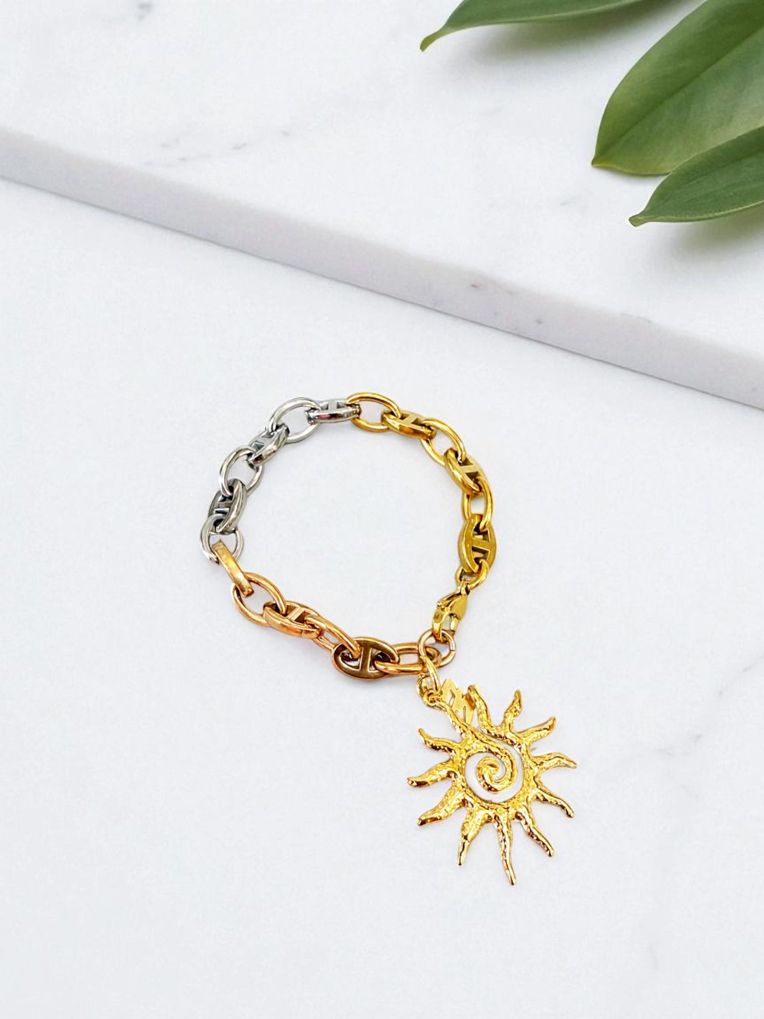 Sole 3 tones bracelet