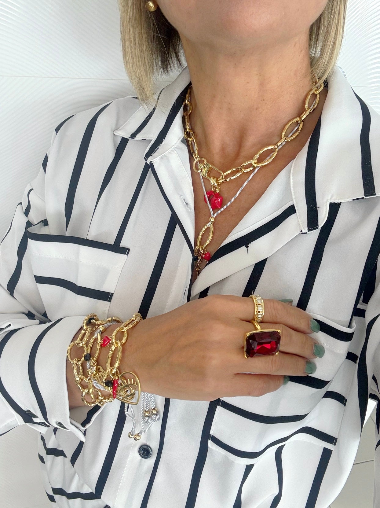 Amare big chain necklace