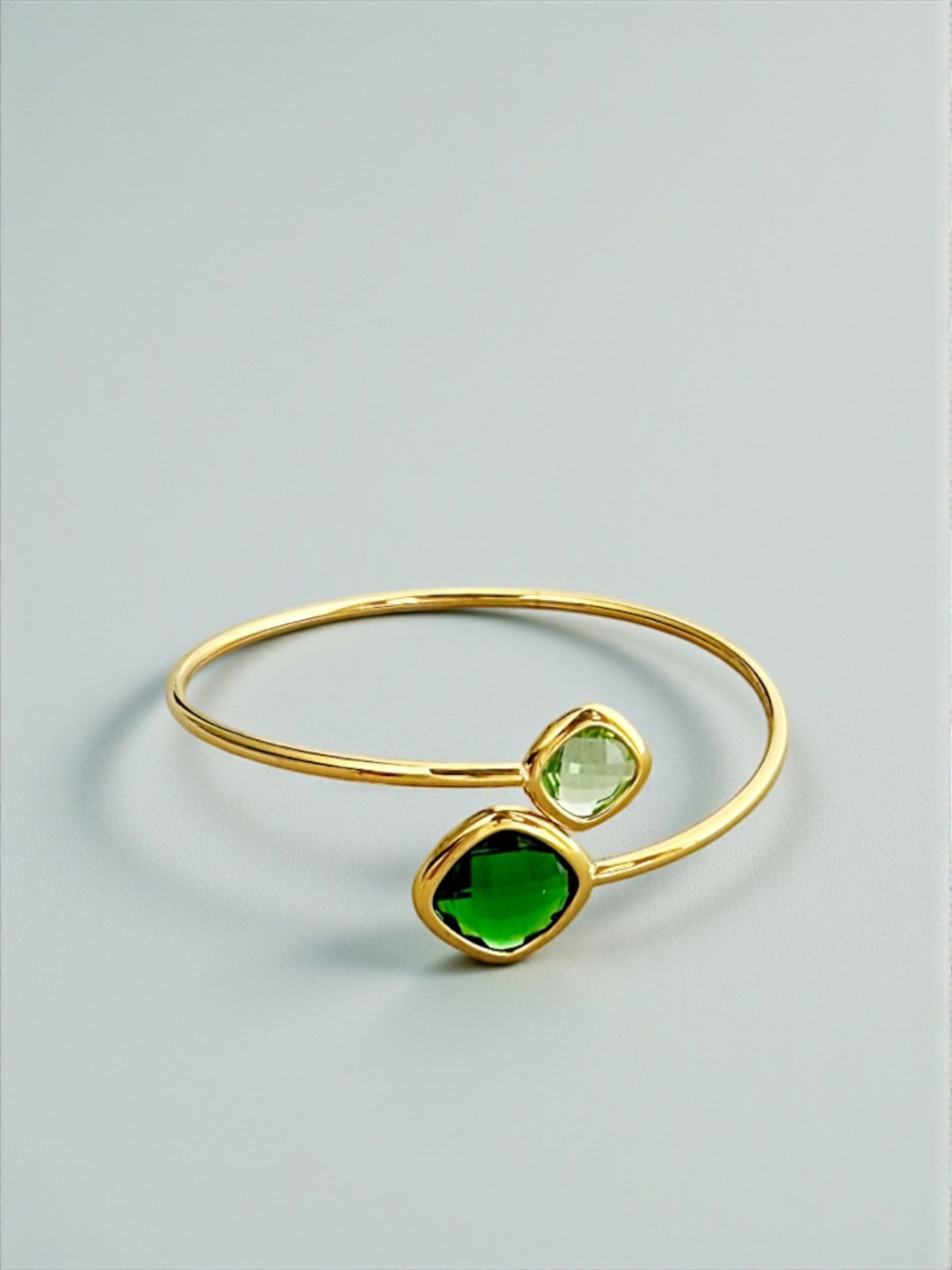 Glimmer open bangle