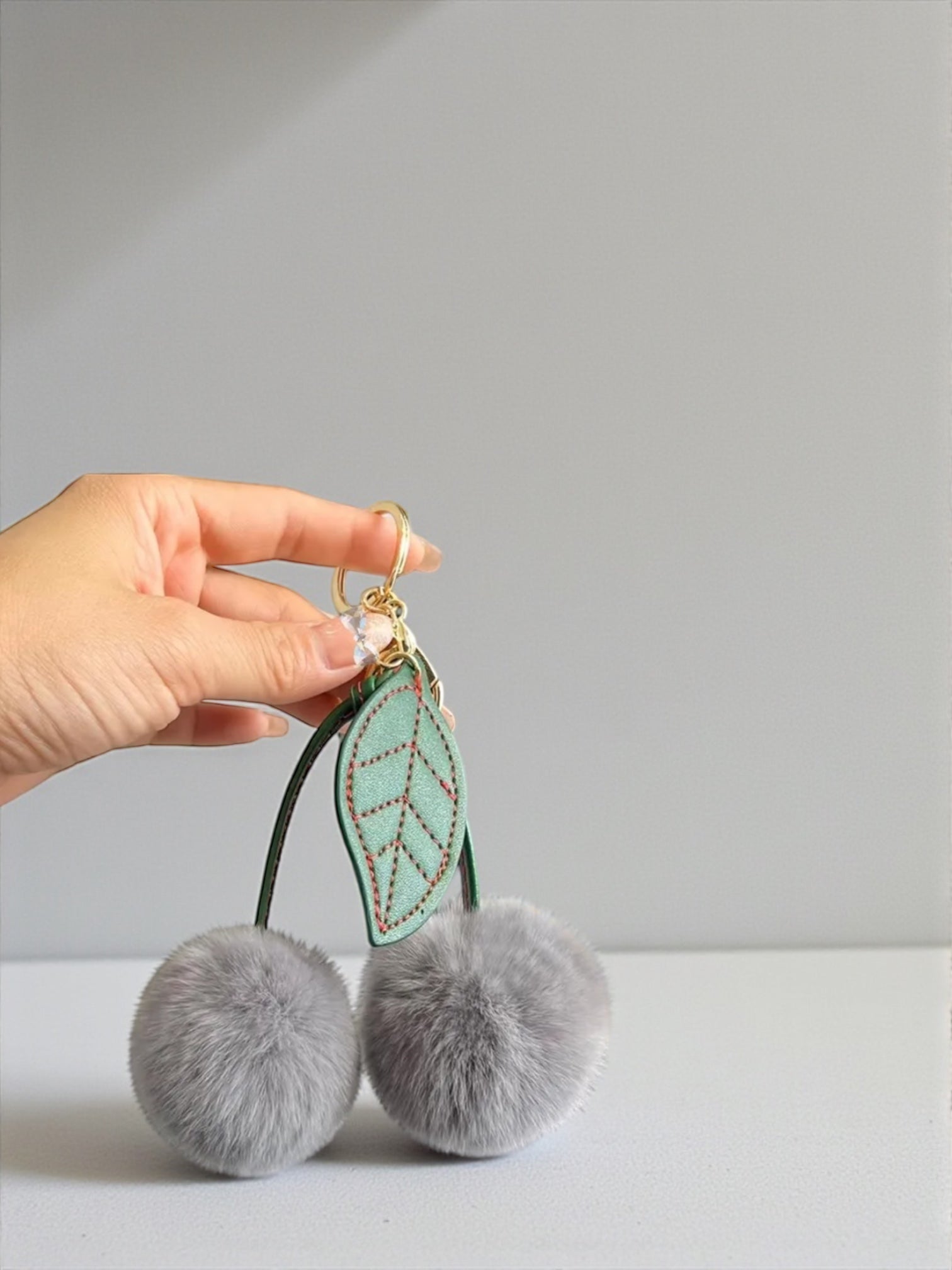 Cherrie hair charm handbag