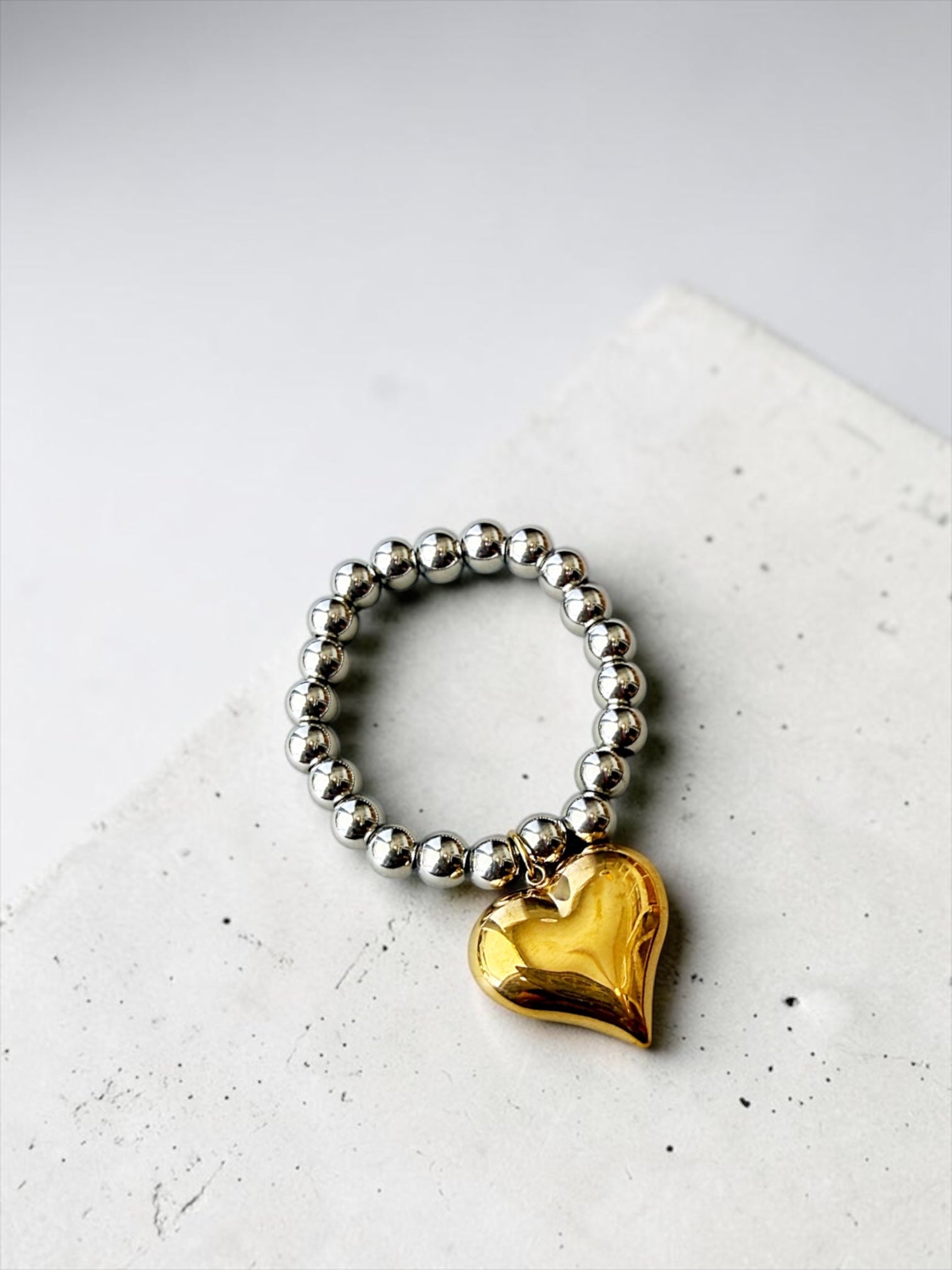 Farah heart bracelet