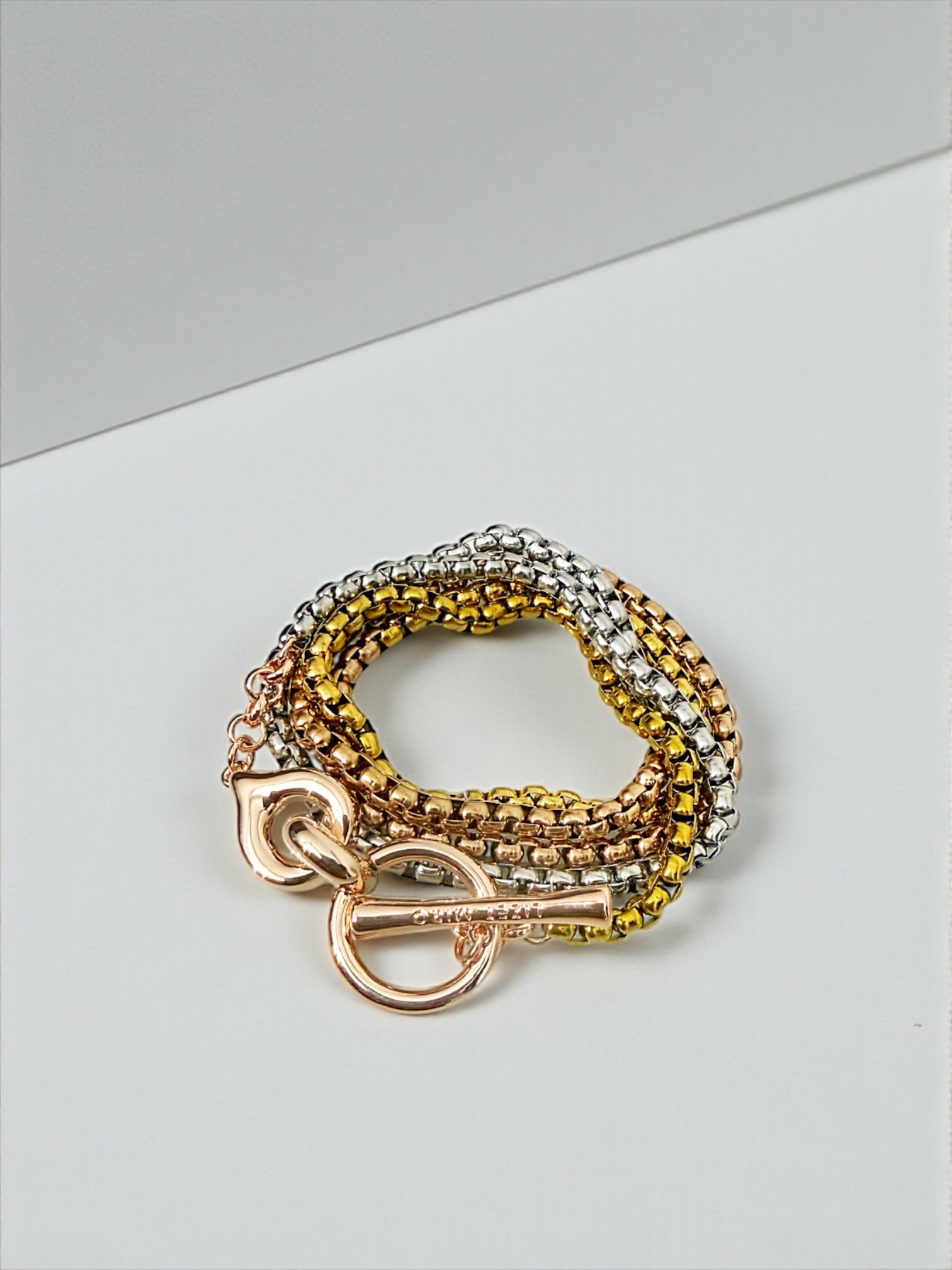 Verona 3 tones wrap around bracelet
