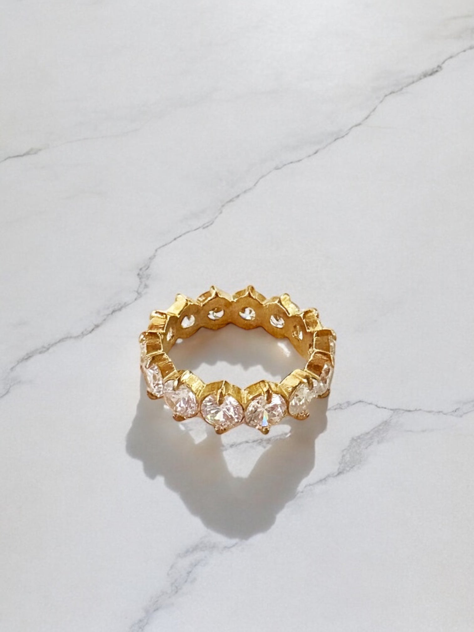 Rina crystals ring