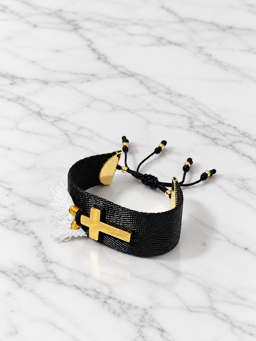 Faith Tassel Cuff Bracelet