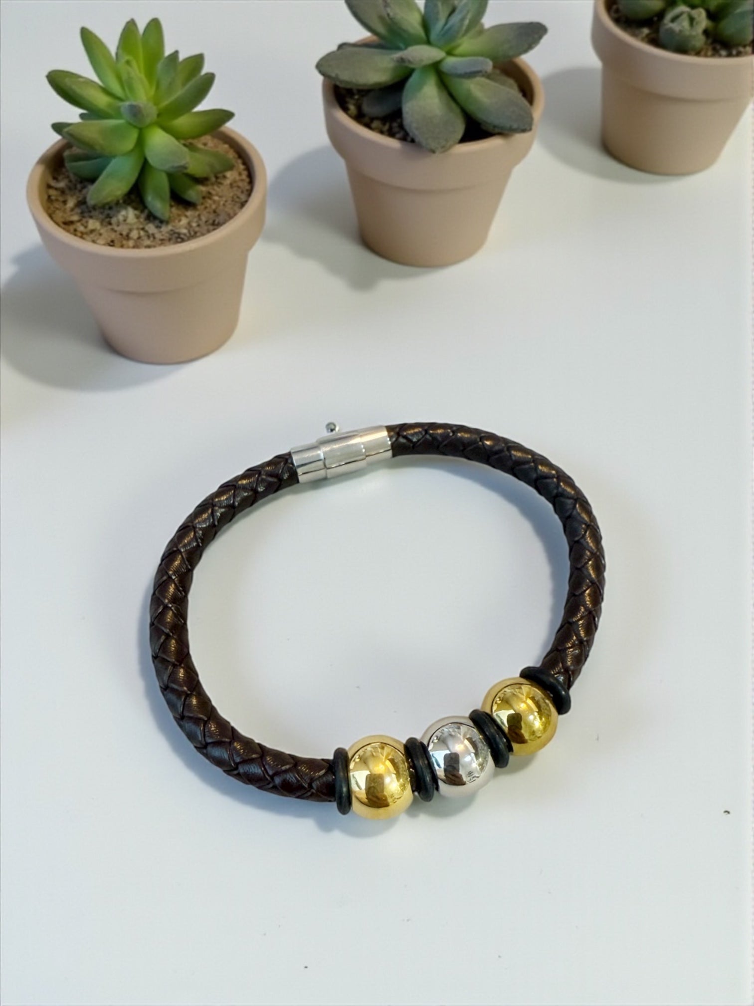 Balin 2 tones bracelet