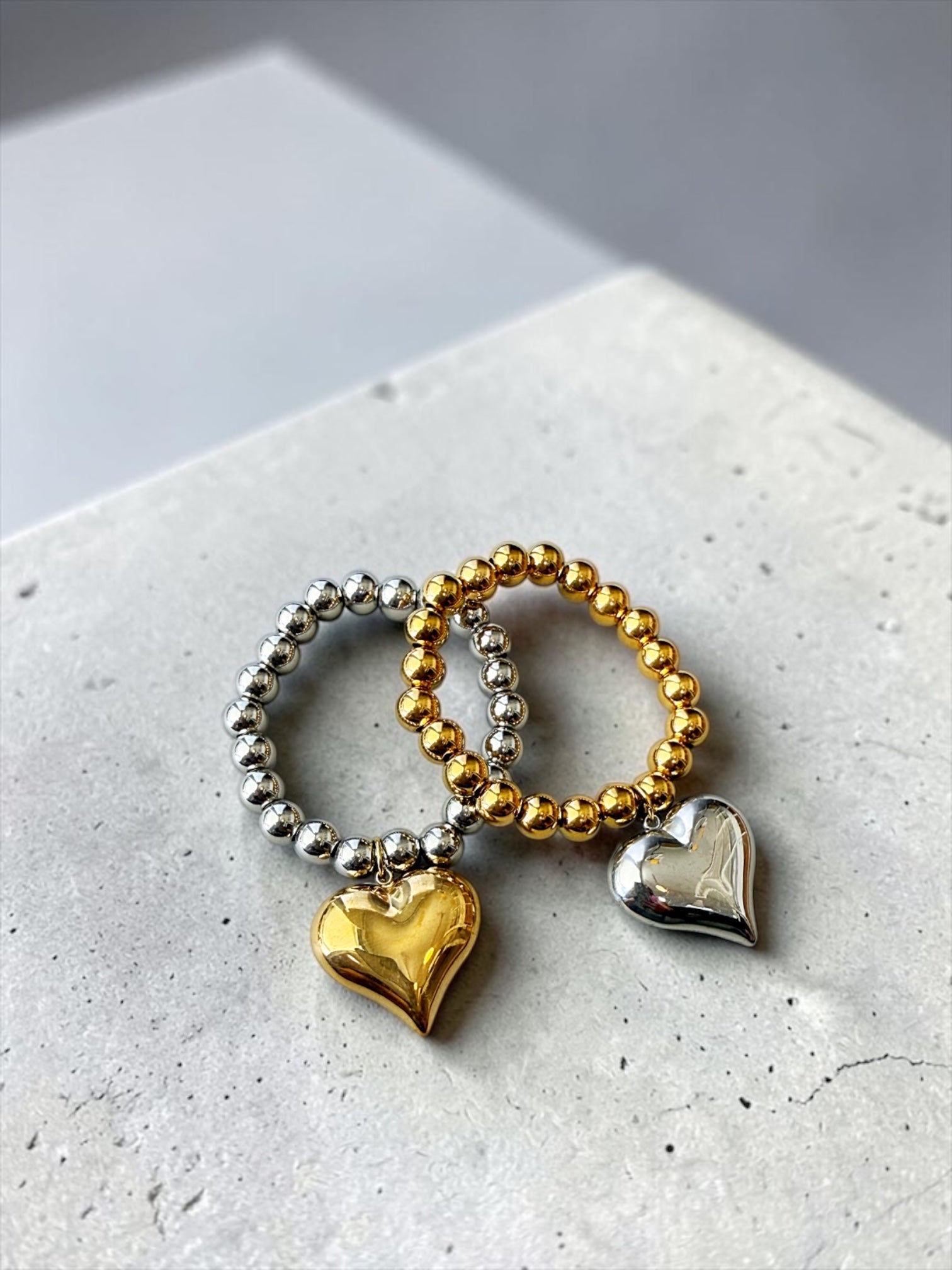 Farah heart bracelet