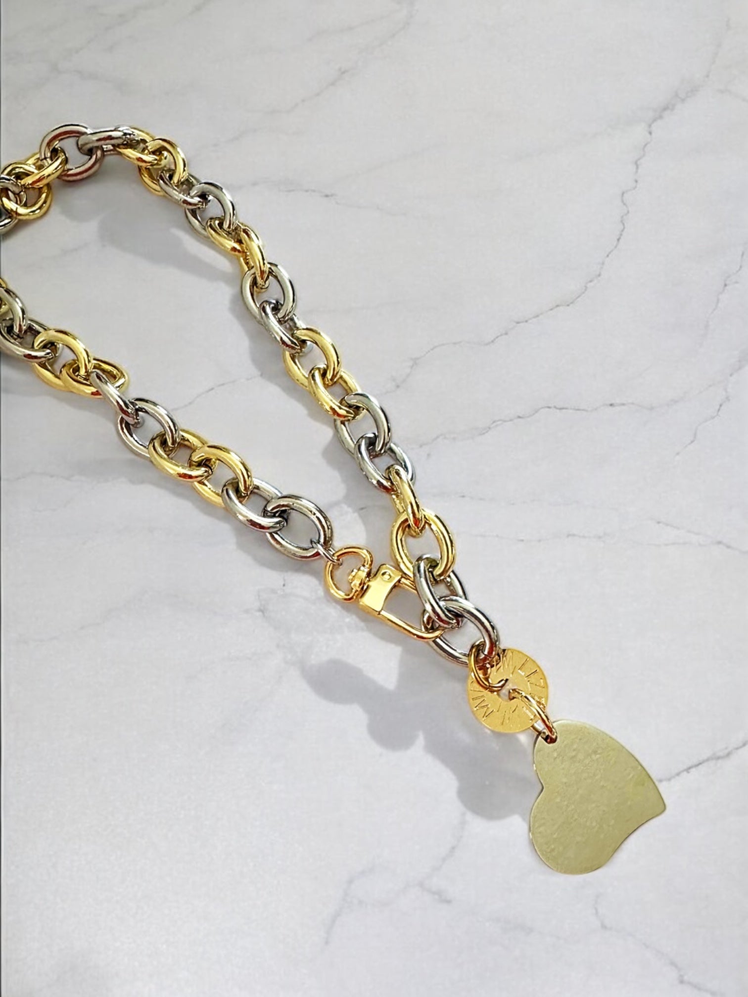 Mara two tones necklace