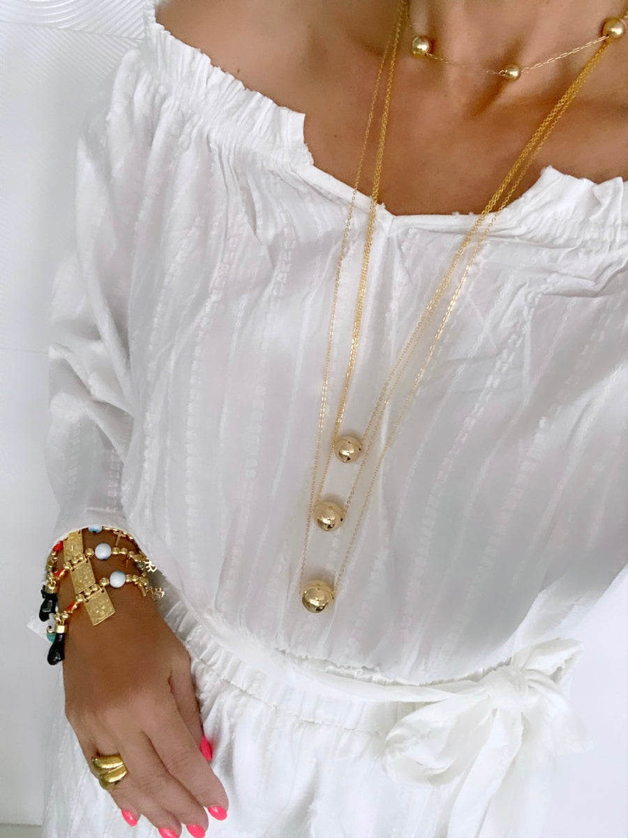 Liz Long Necklaces Rounded for Effortless Elegance main image 1
