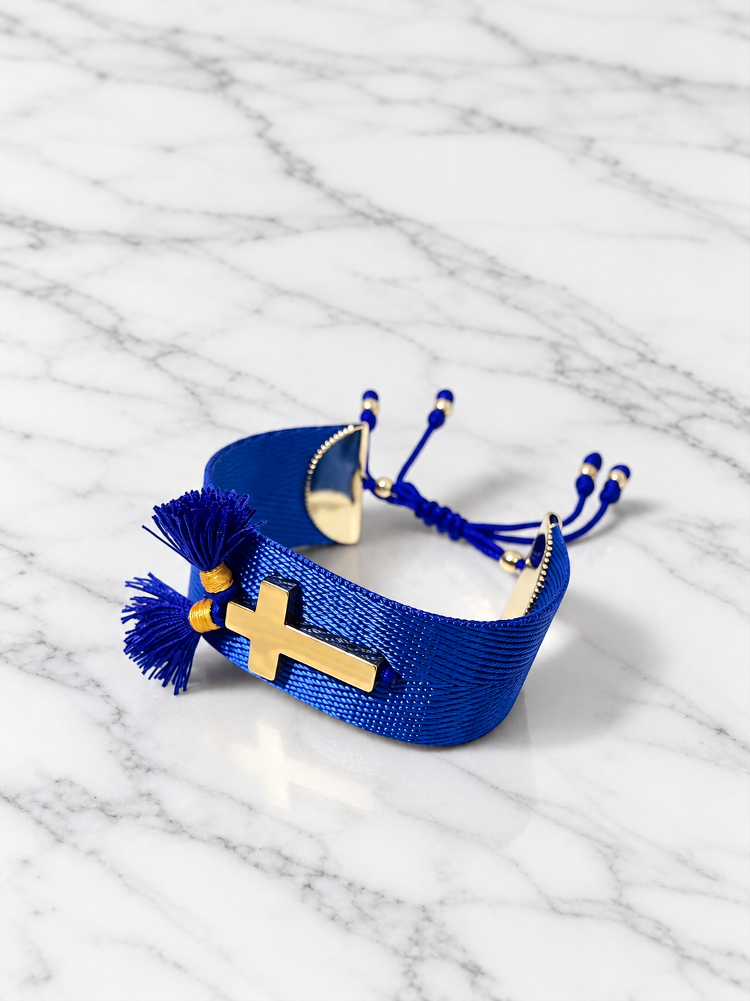 Faith Tassel Cuff Bracelet