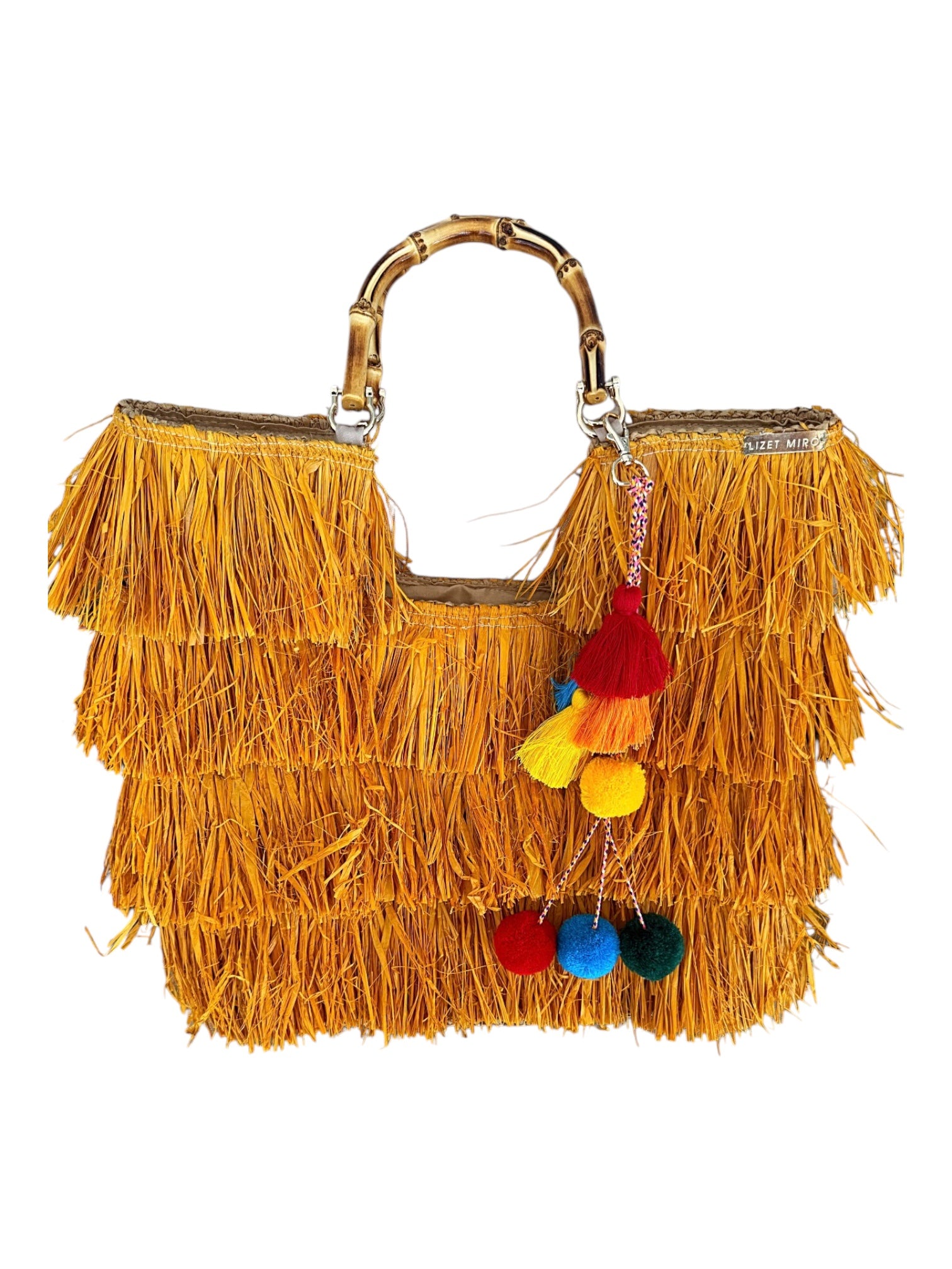 Dory raffia handbag