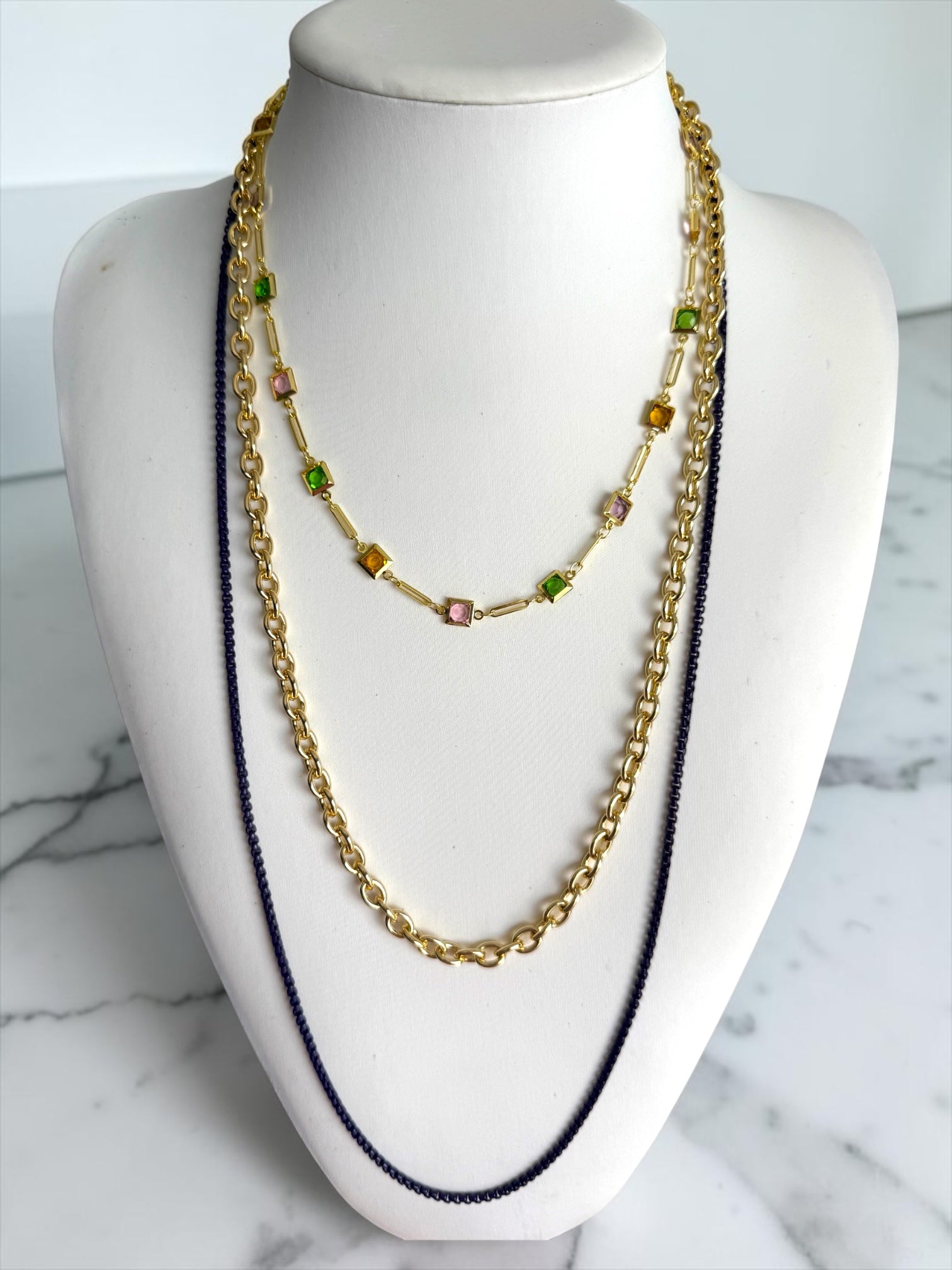 Chateau layers necklace