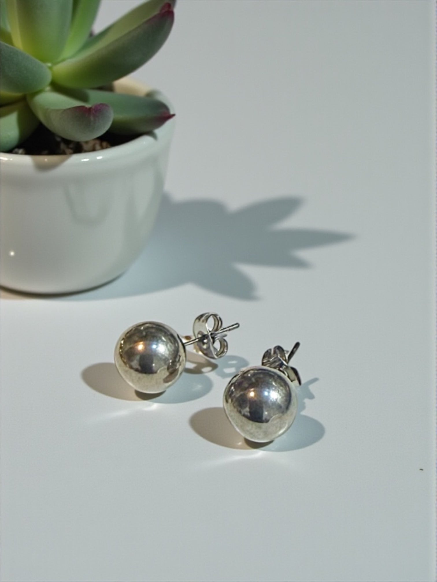 Dormilonas silver earring