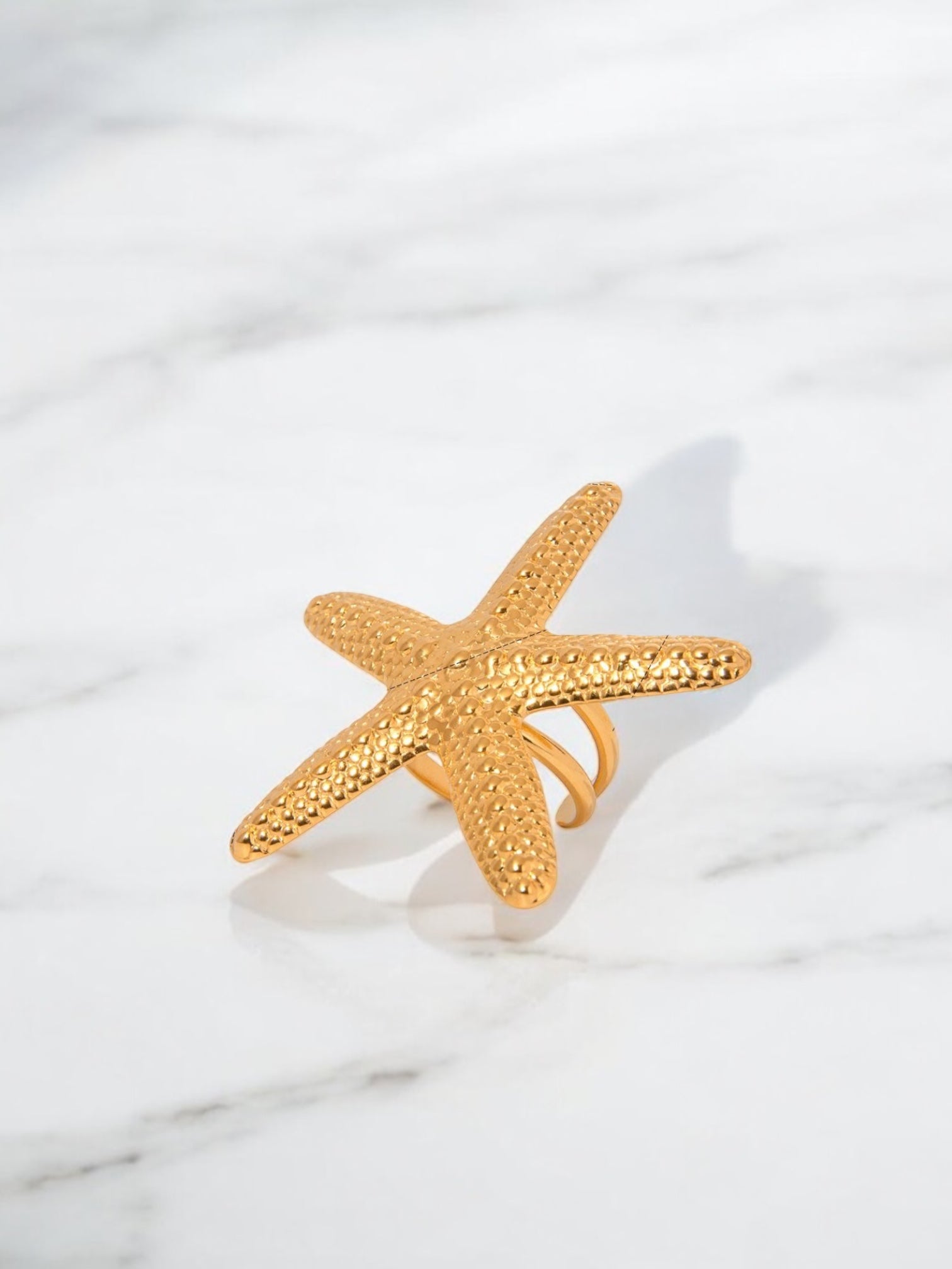 Starfish big ring