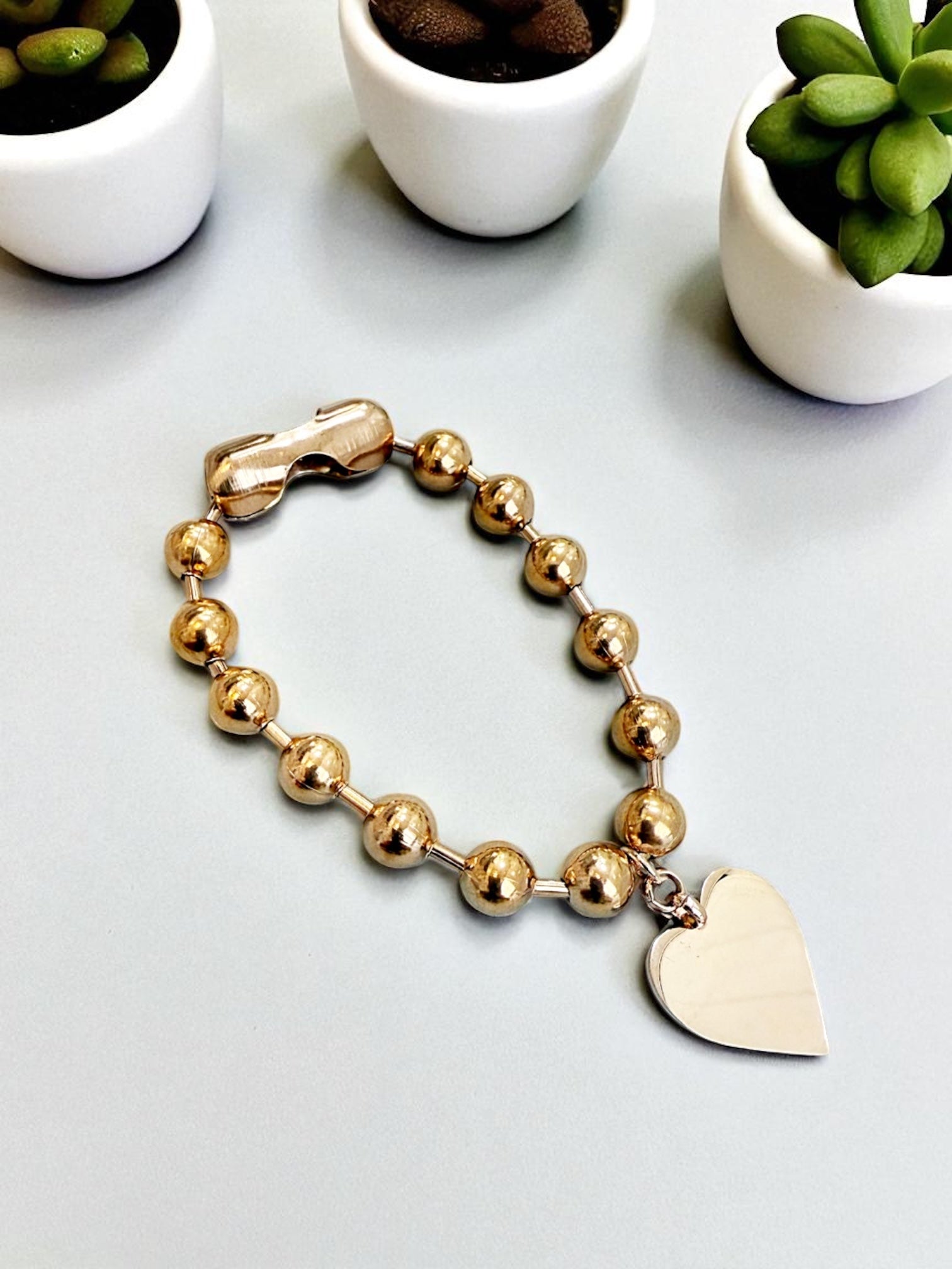 Ball chain bracelet