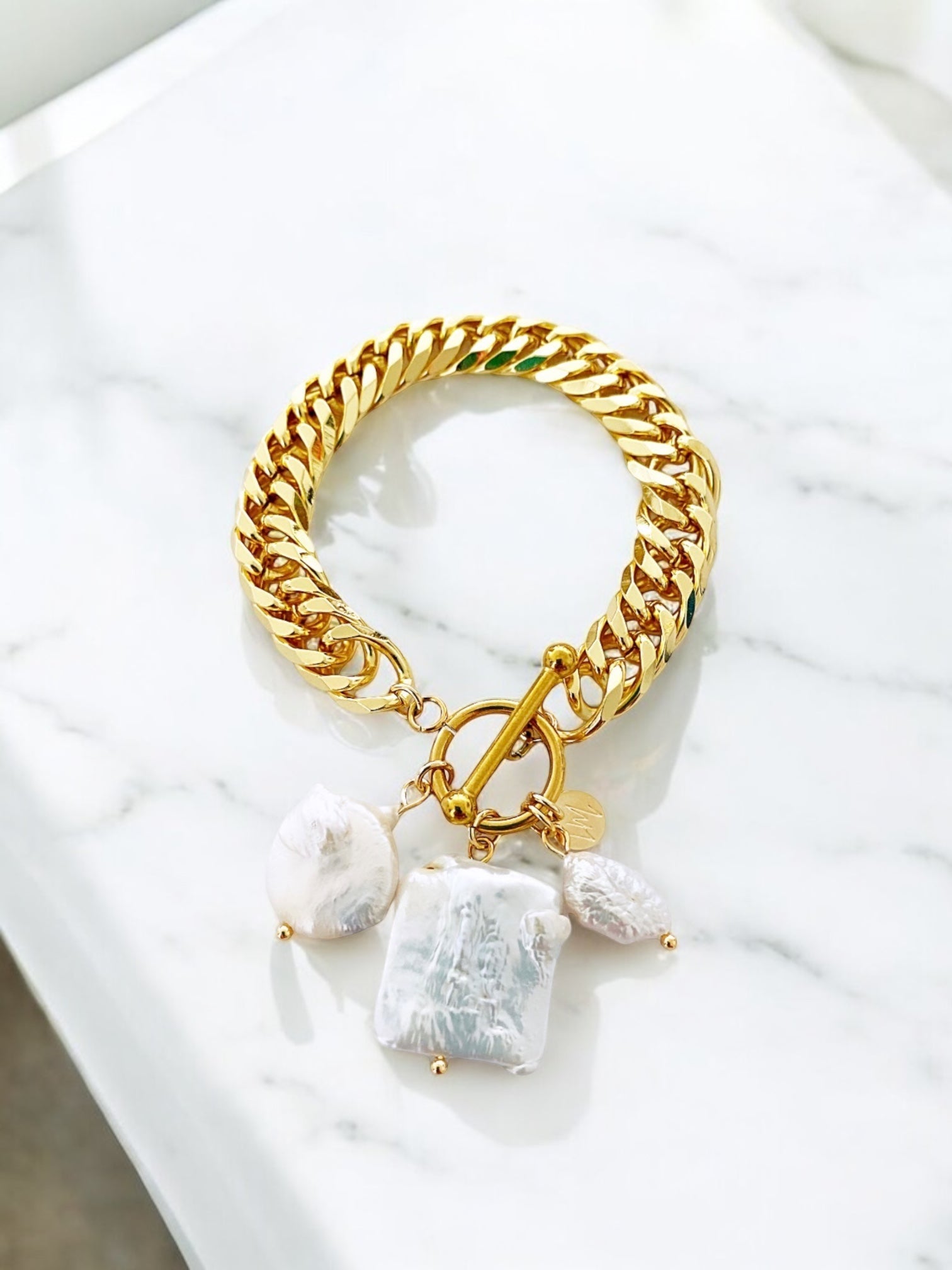 Lucía pearl bracelet