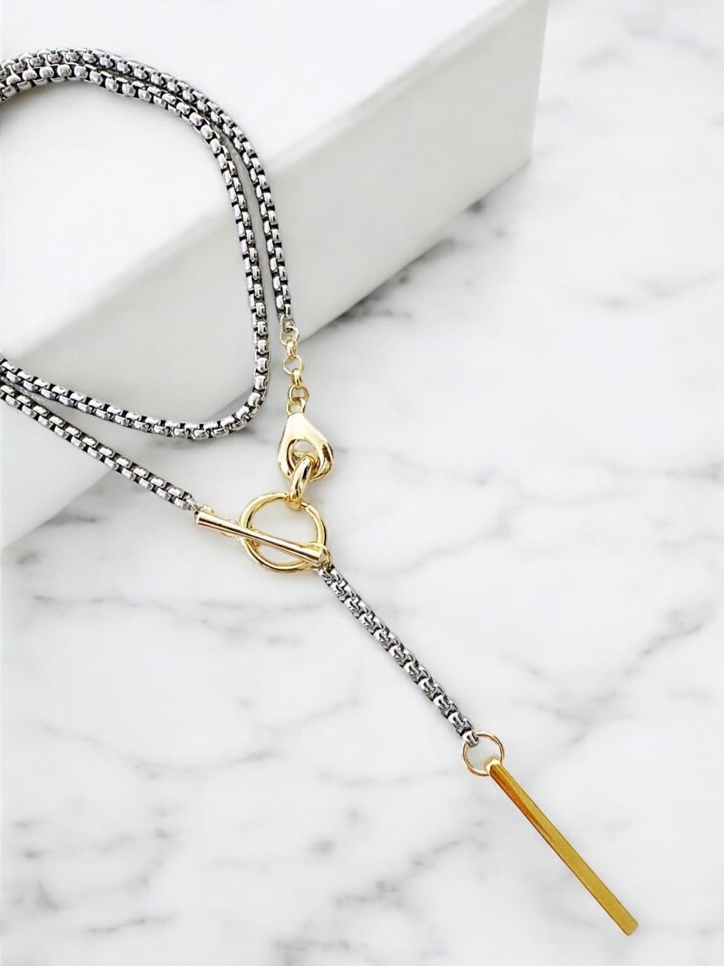 Verona lariat necklace