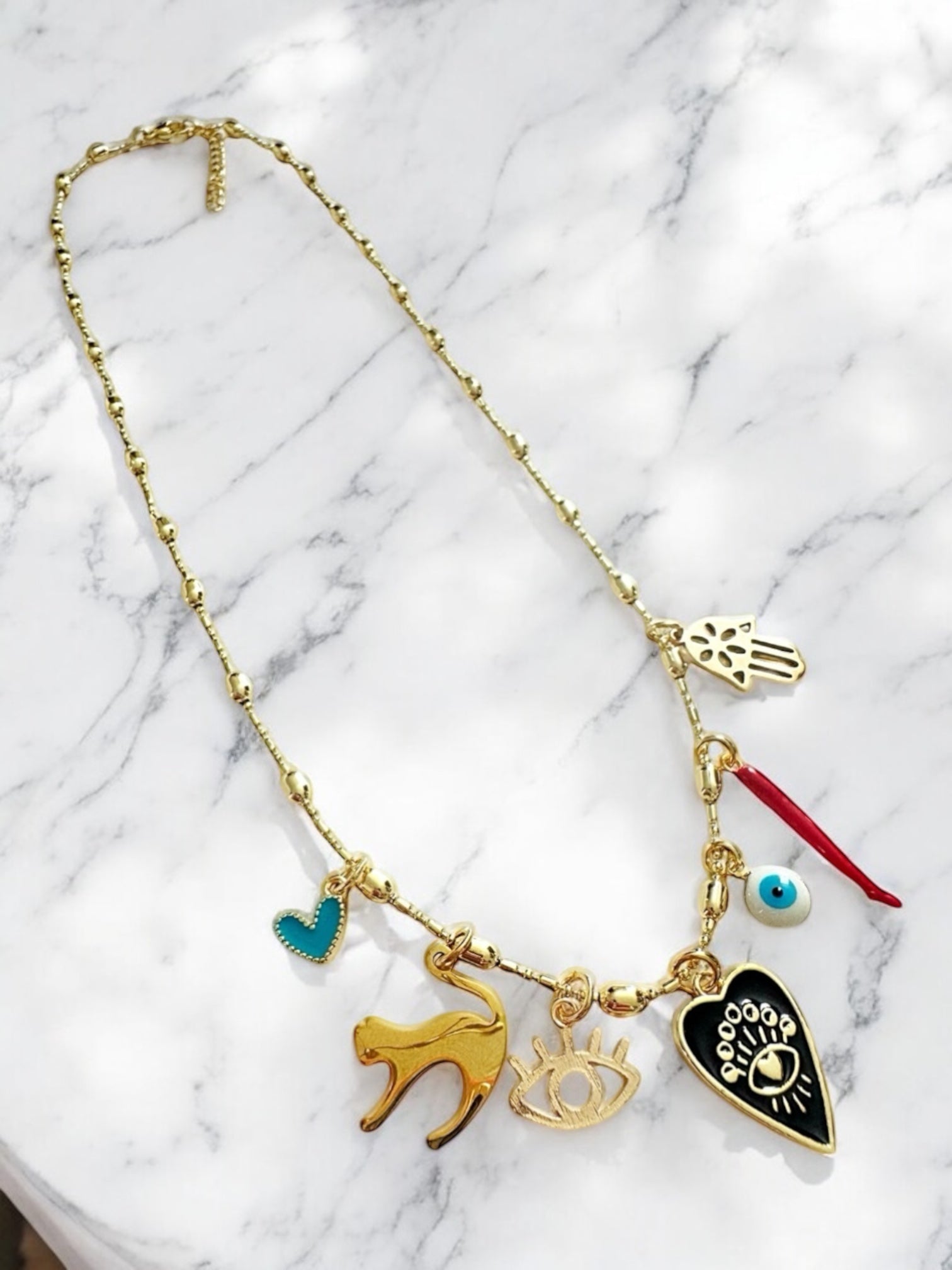 Amuleto cat necklace