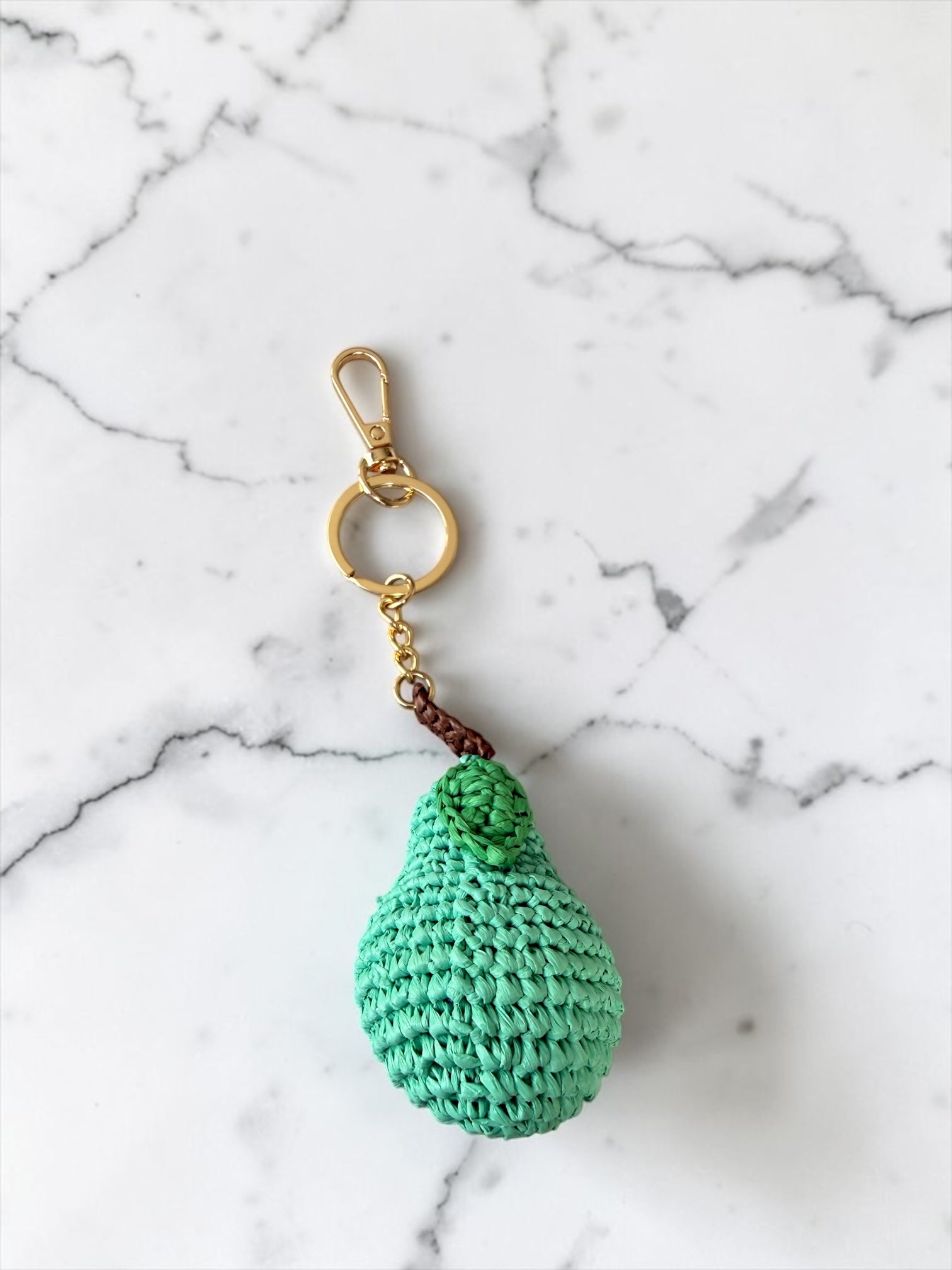 Jute keychain