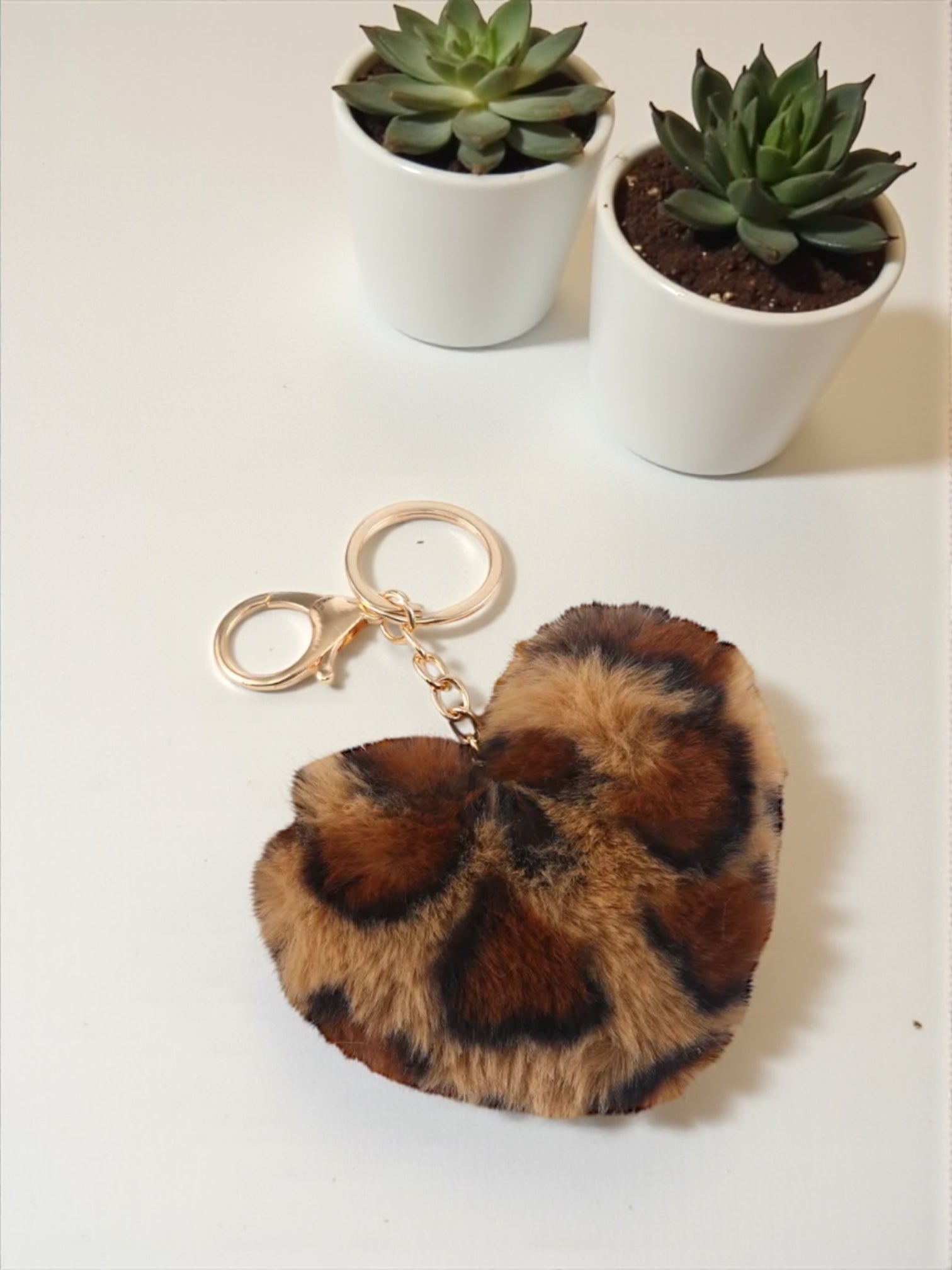 Hair hearth charms handbag