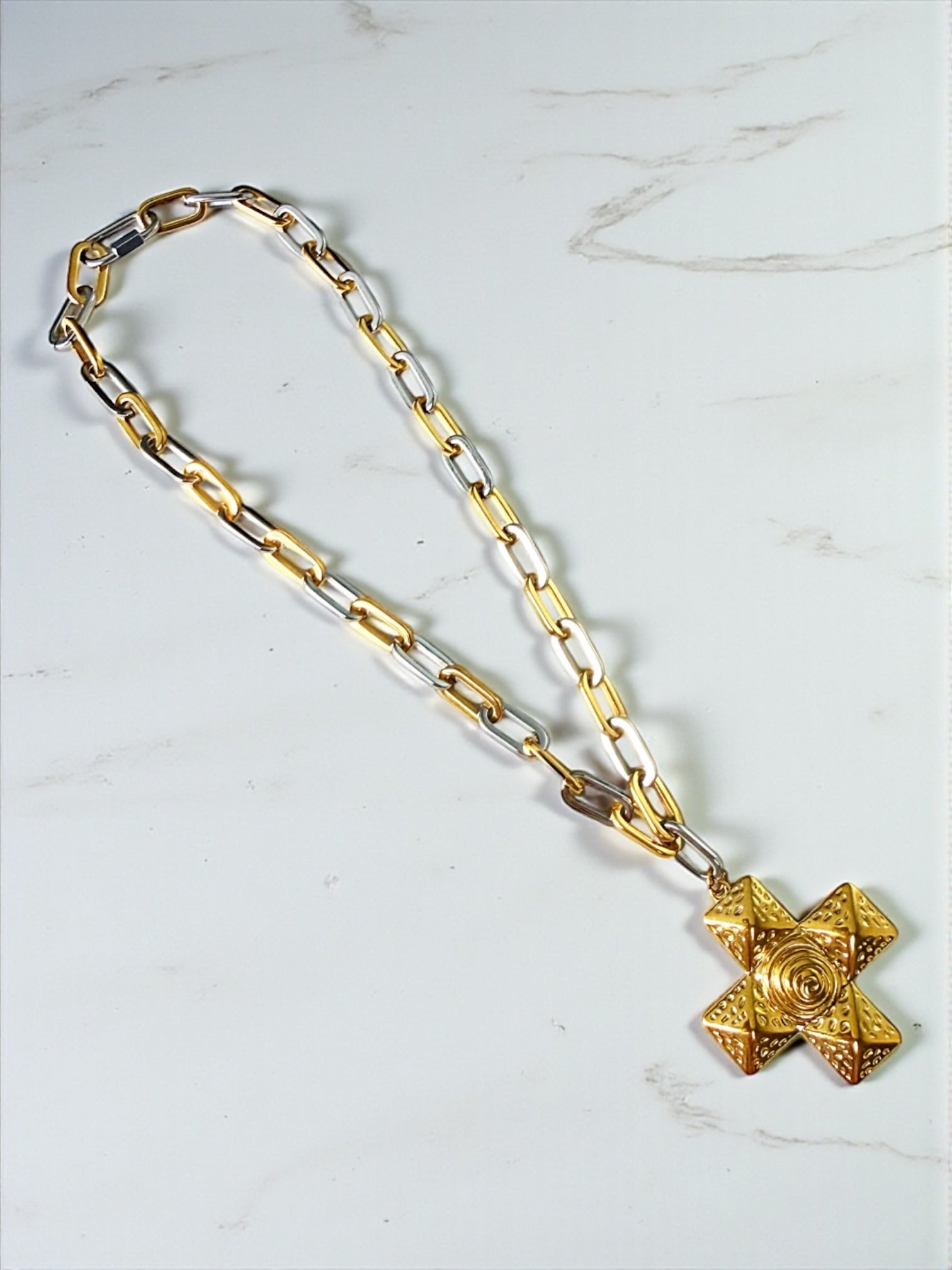 Galilea cross necklace