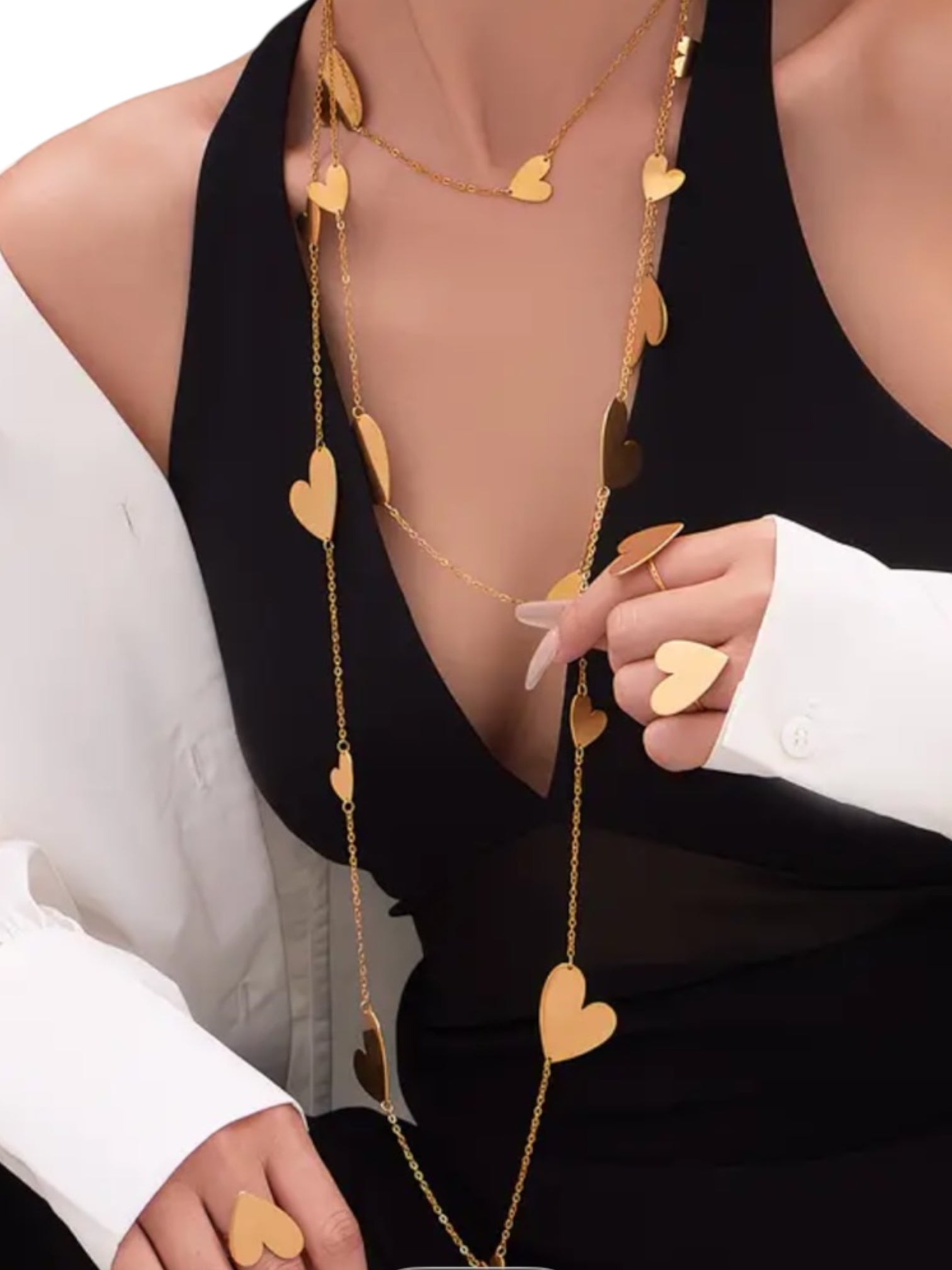 Leonida heart necklace