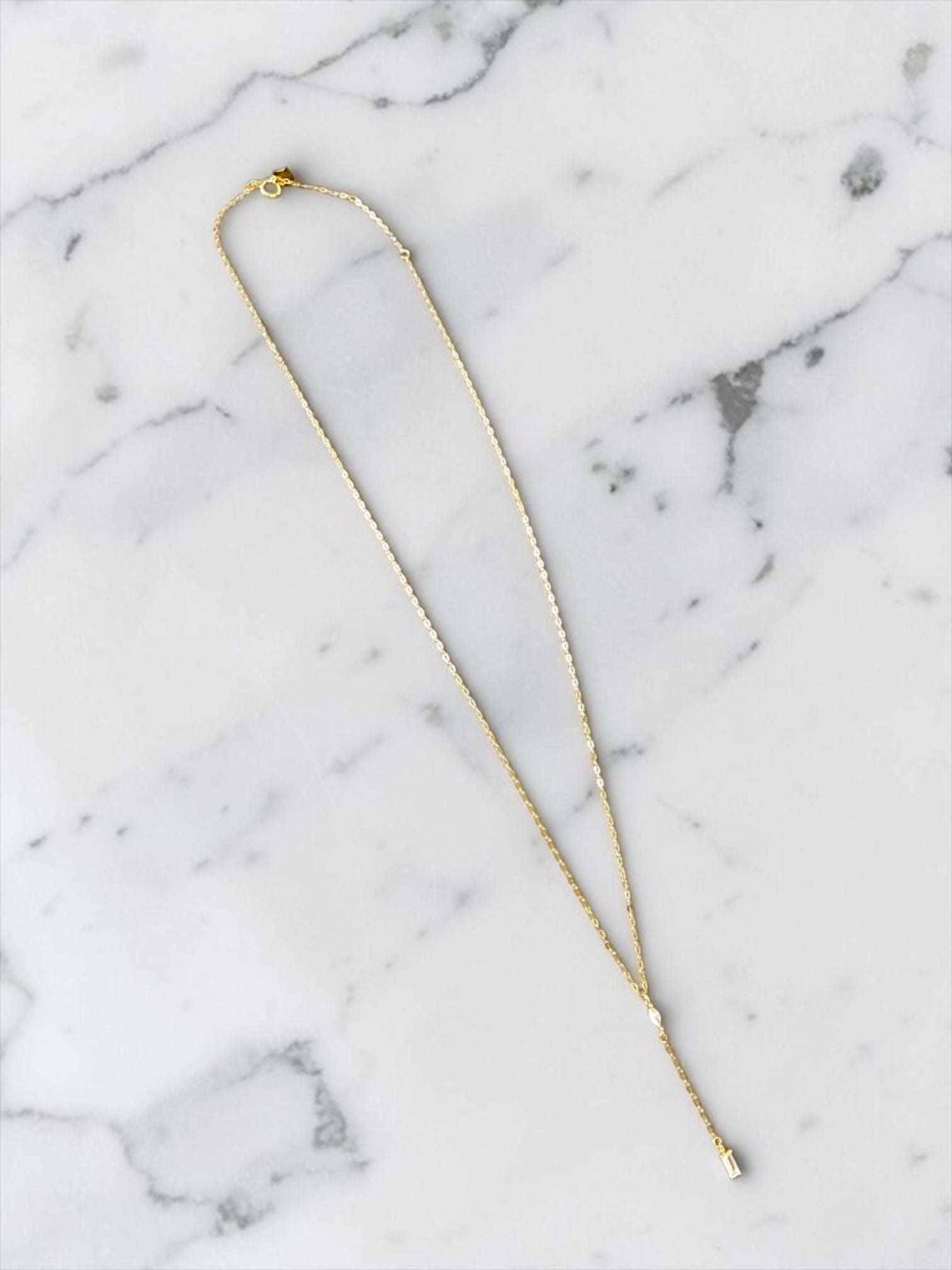 Amanda crystal lariat
