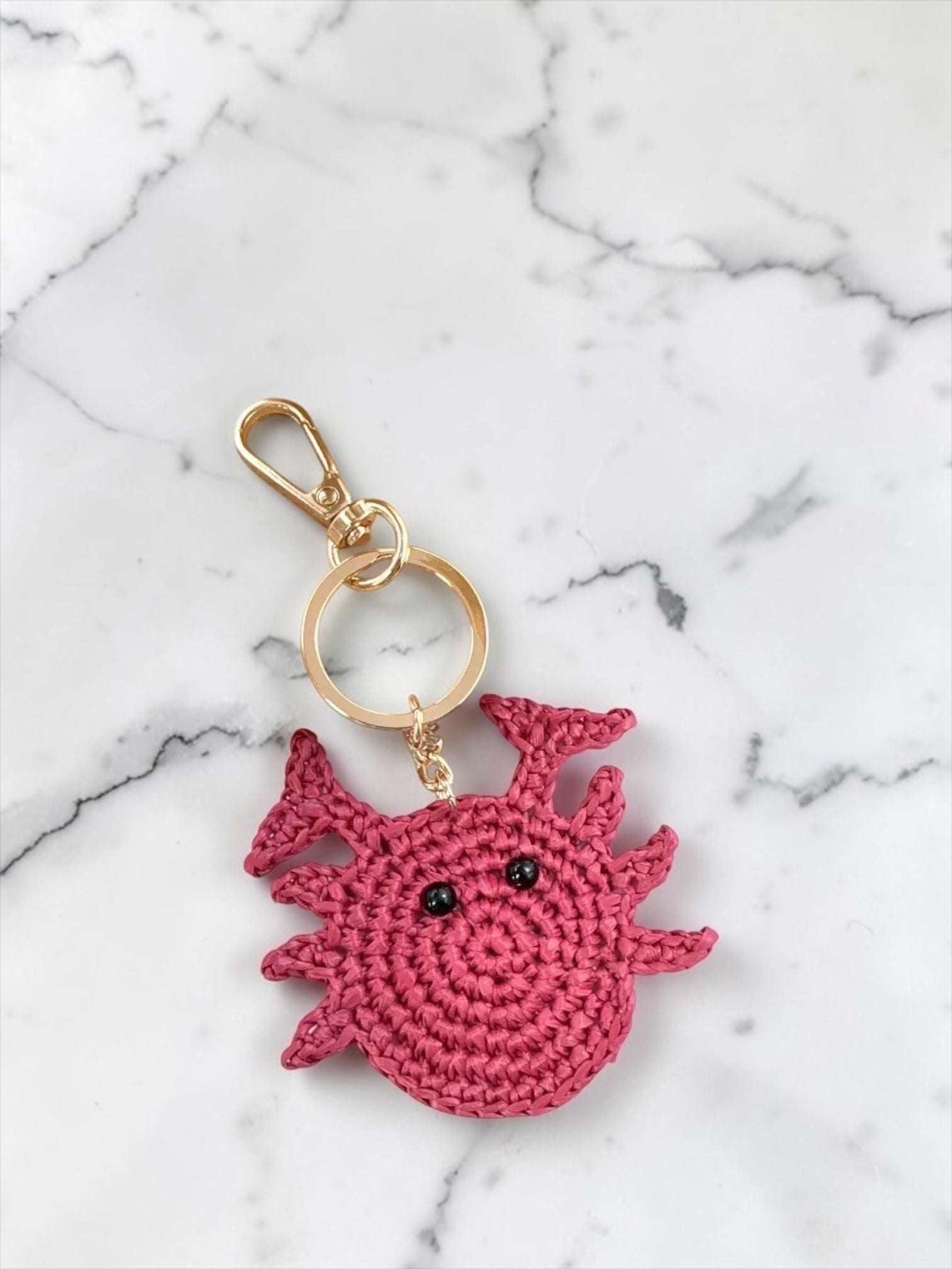 Jute keychain