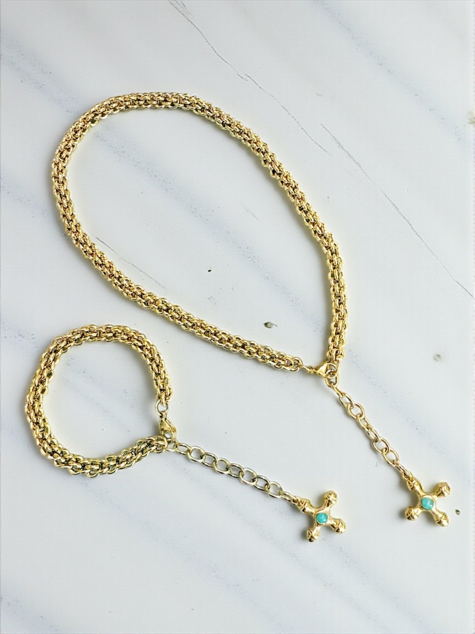 Serenity cross necklace