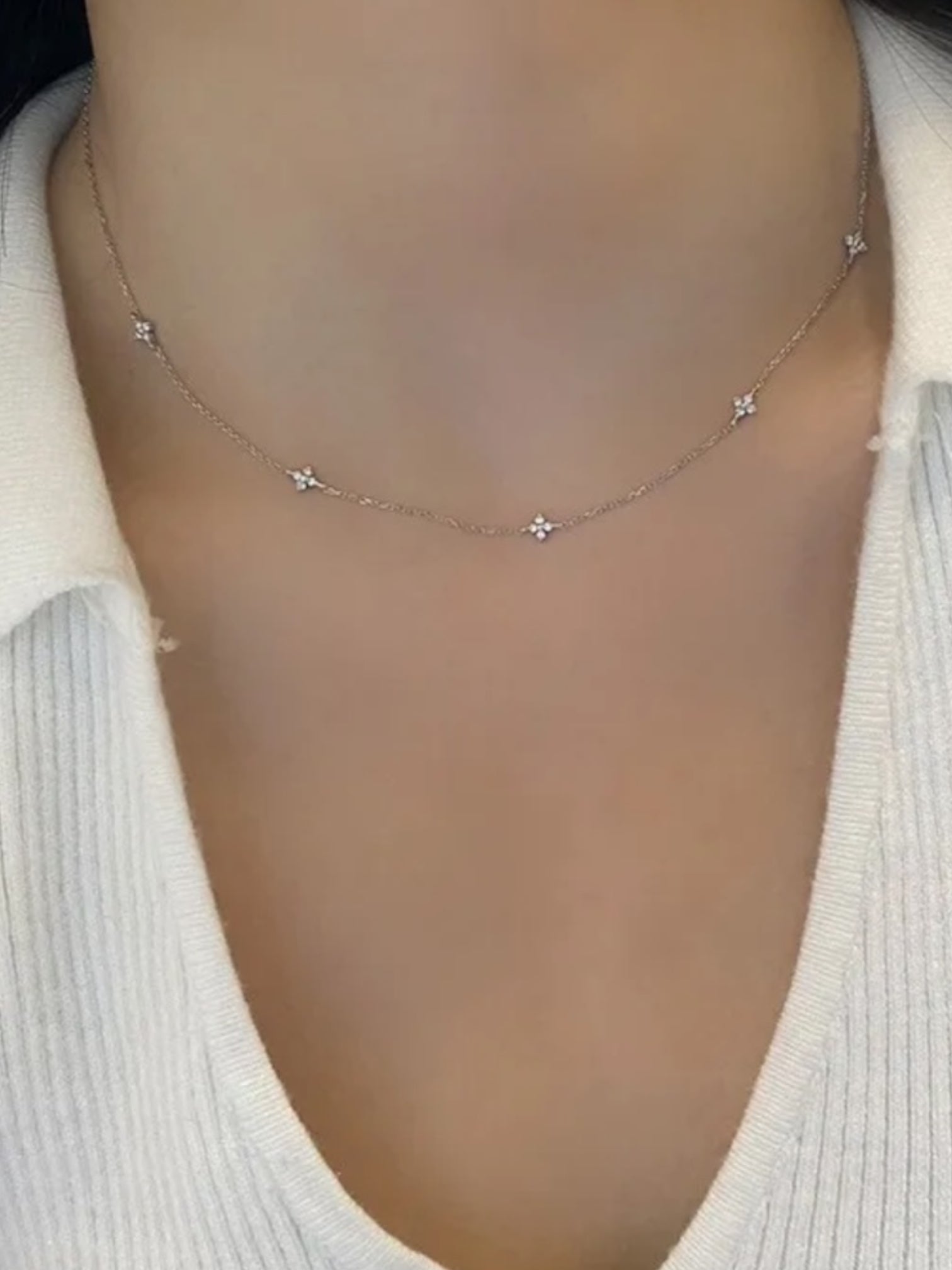 Star minimal necklace