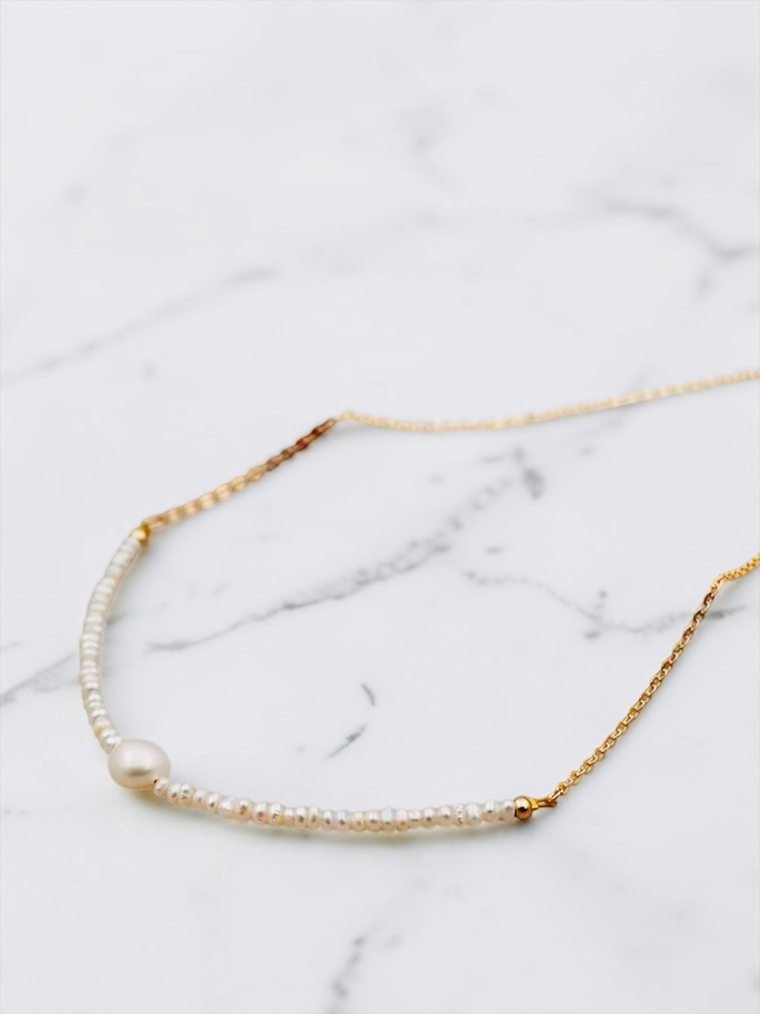 Lumière chain necklace