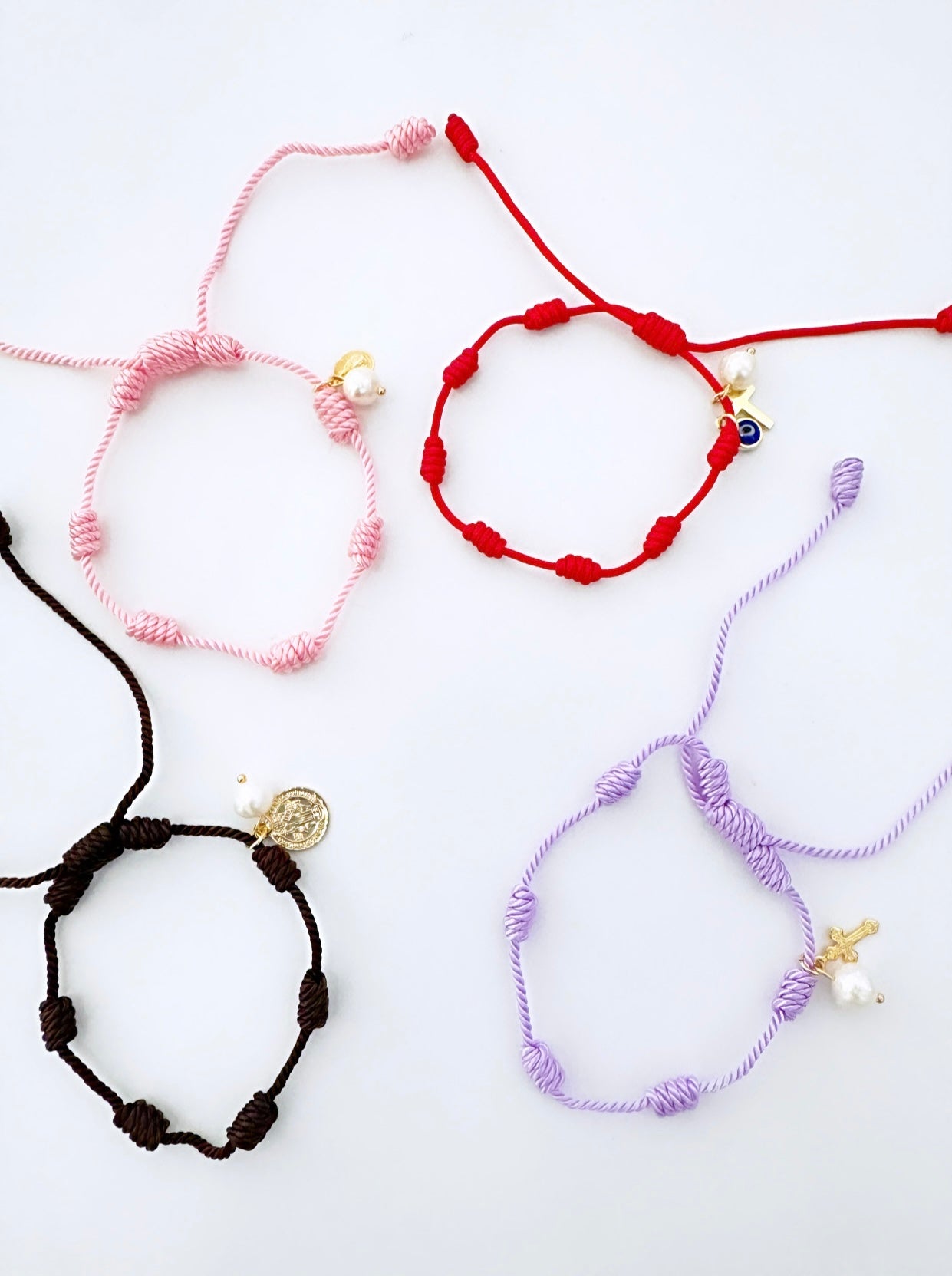 7 nudos colors bracelets ea