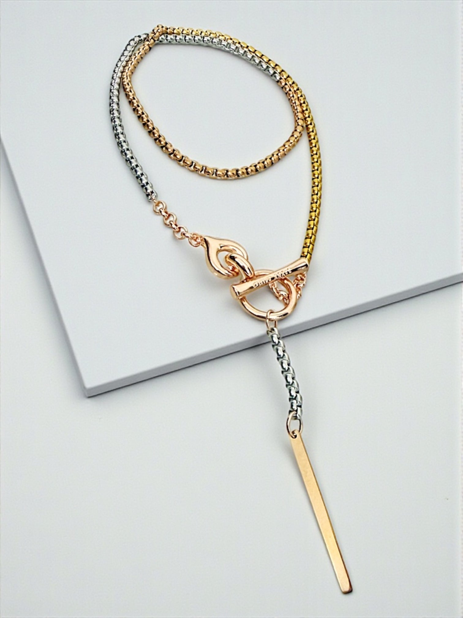 Verona 3 tones necklace