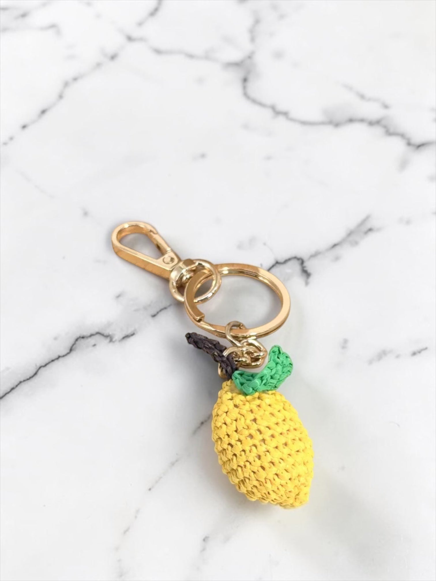 Jute keychain