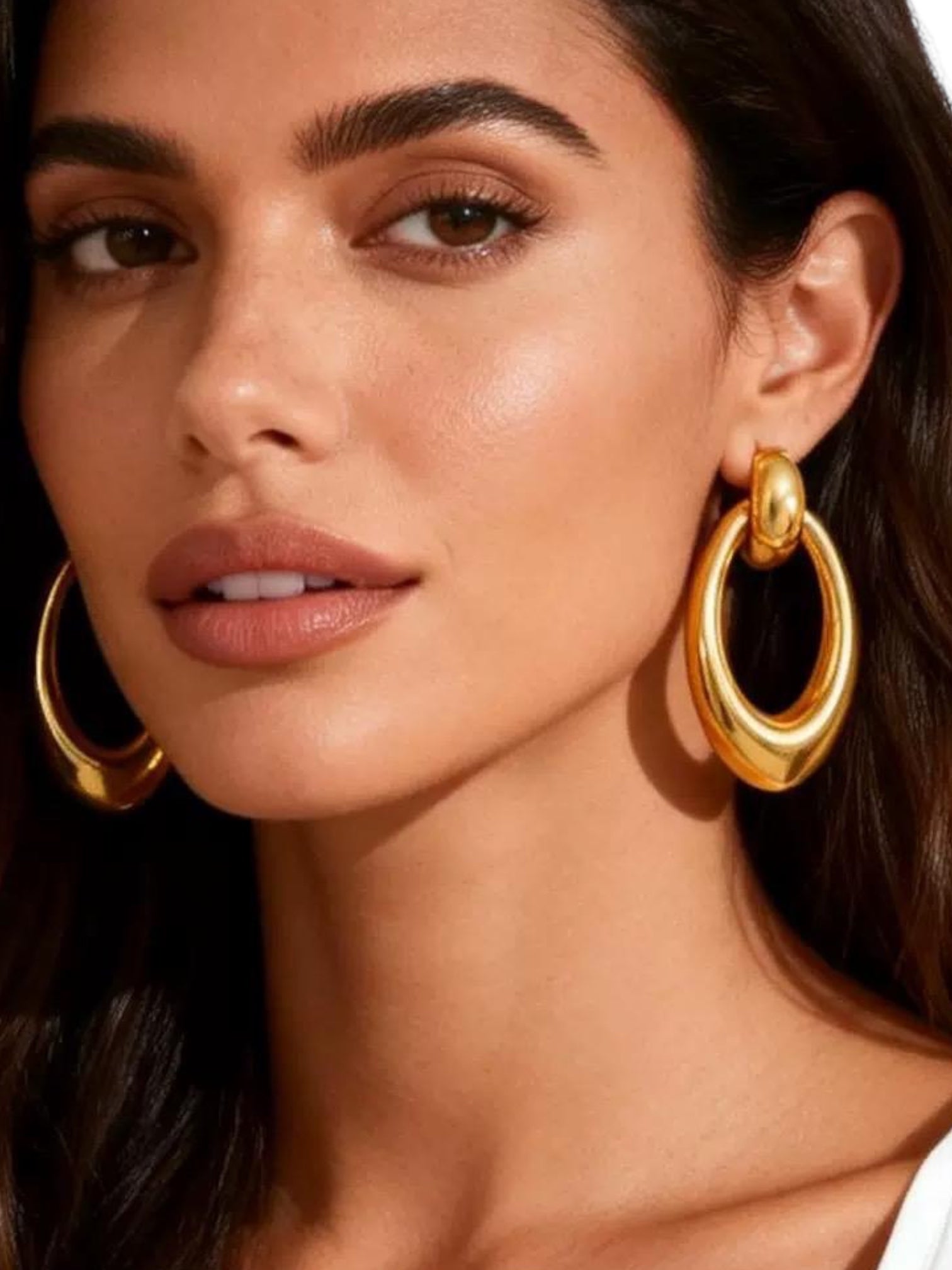 Rhiana oval earring