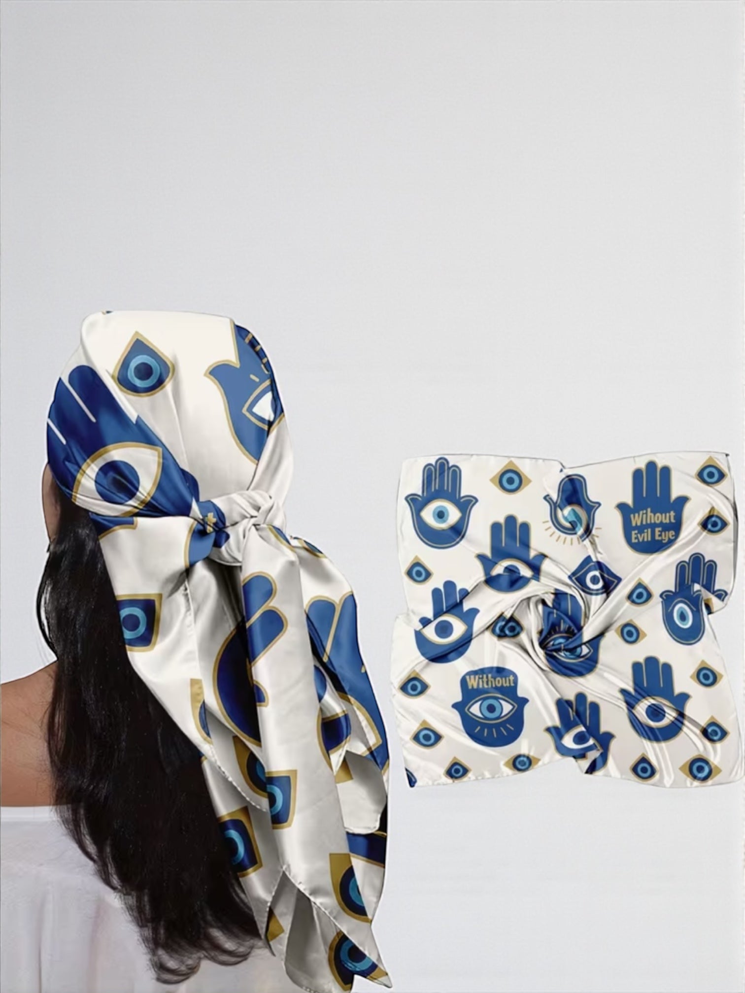 Lucky Eyes headscarf