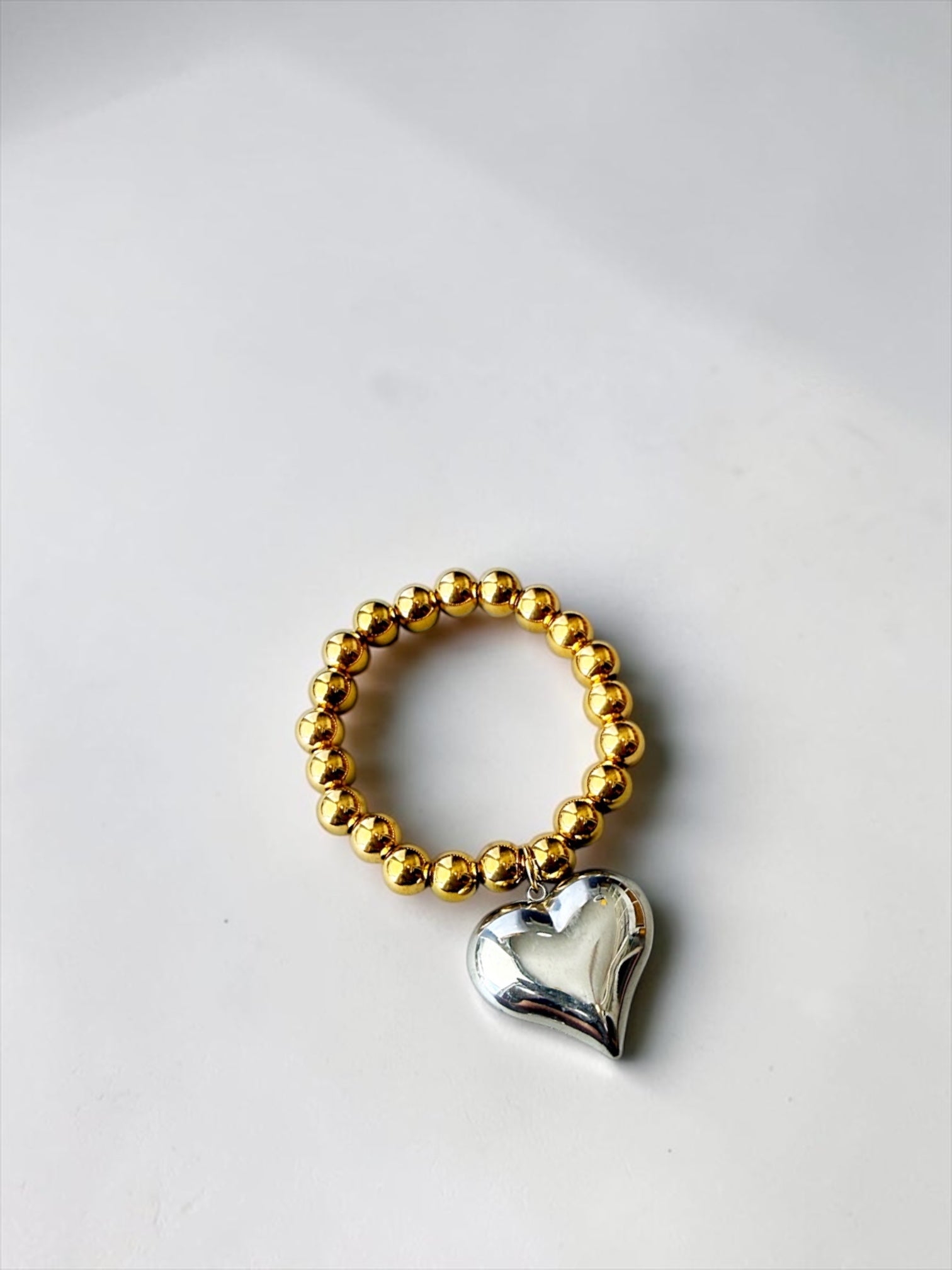 Farah heart bracelet