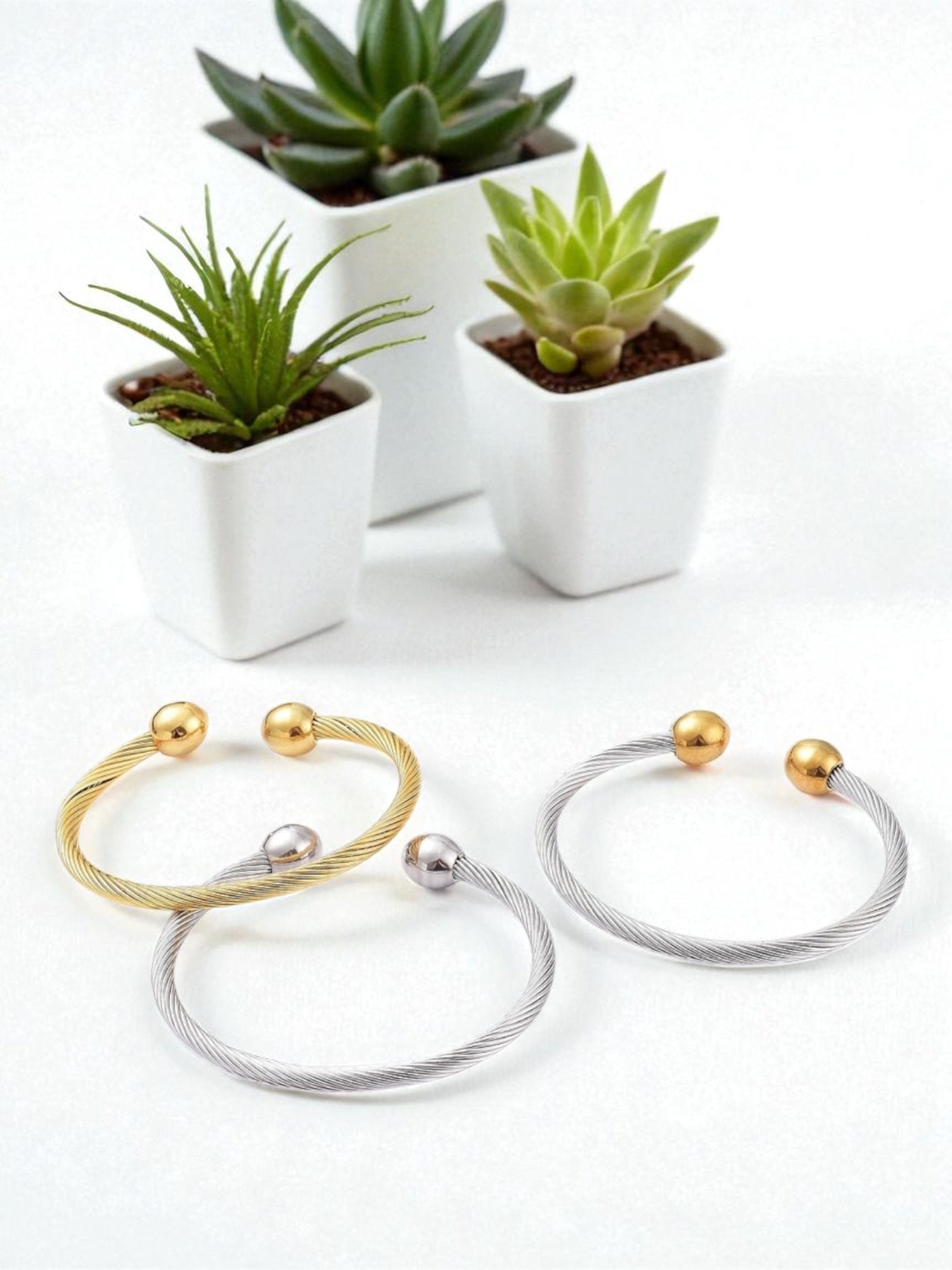 Marina trio bangle set