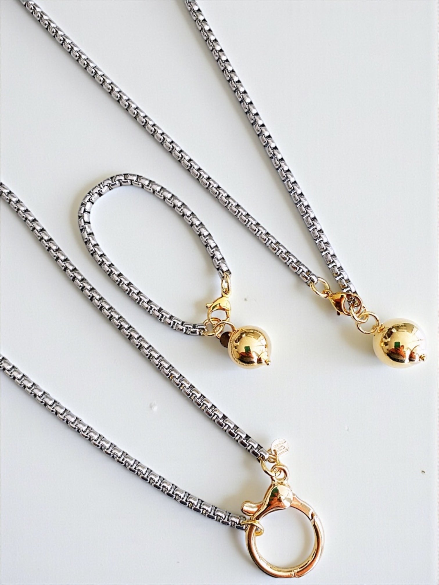 Ball chain necklace