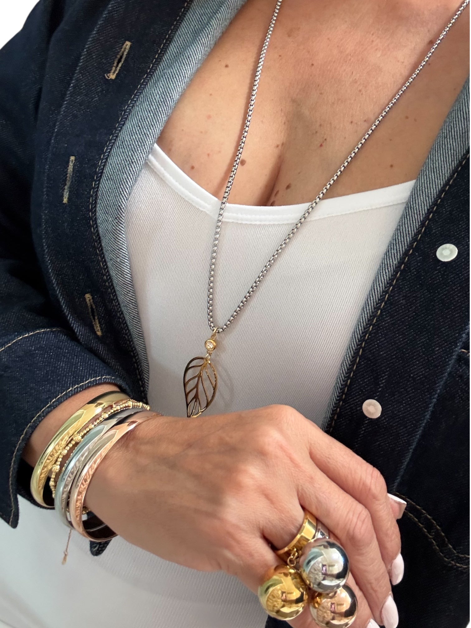 Valerie ball rings set