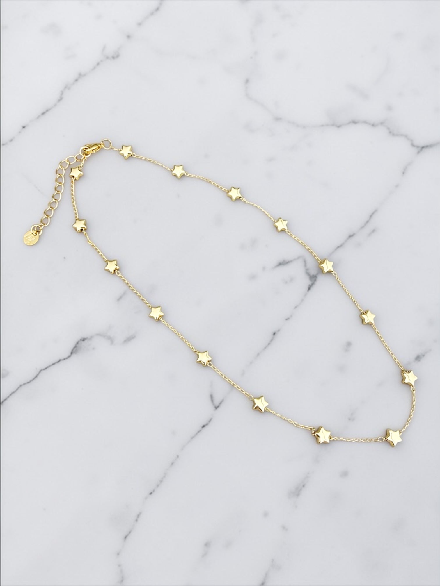 Start choker necklace