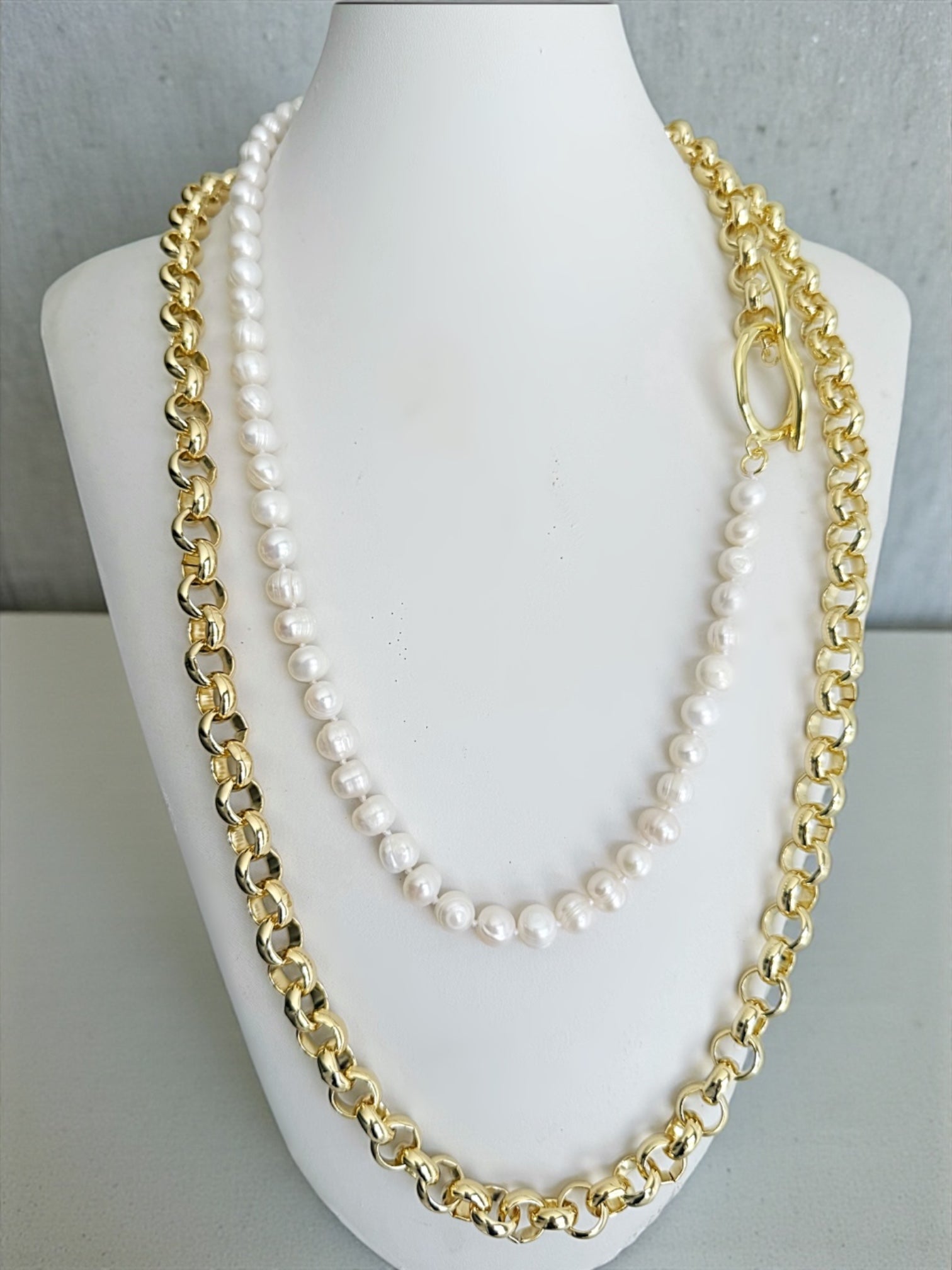 Marilù long chain necklace