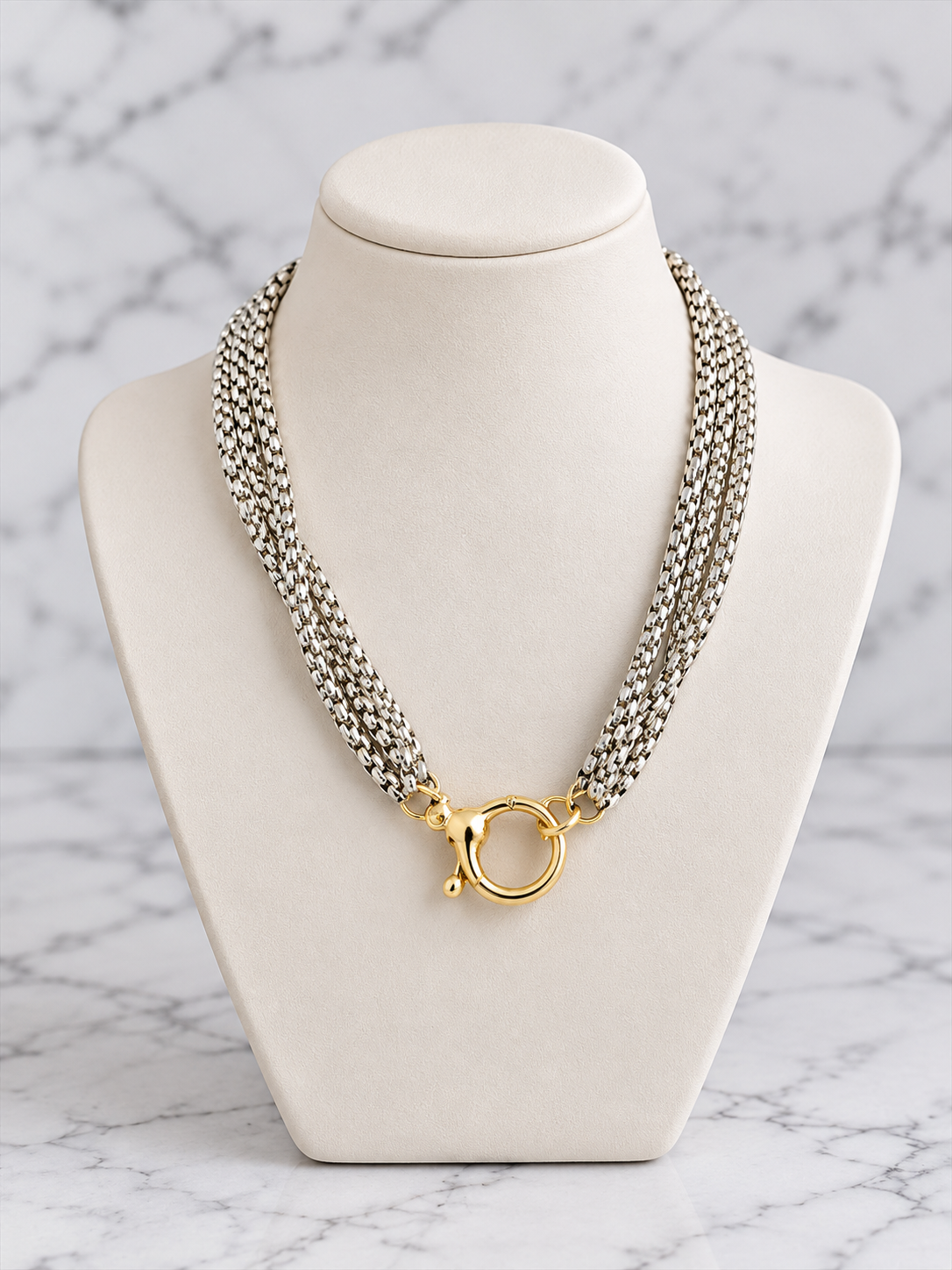 Aliza trio necklace