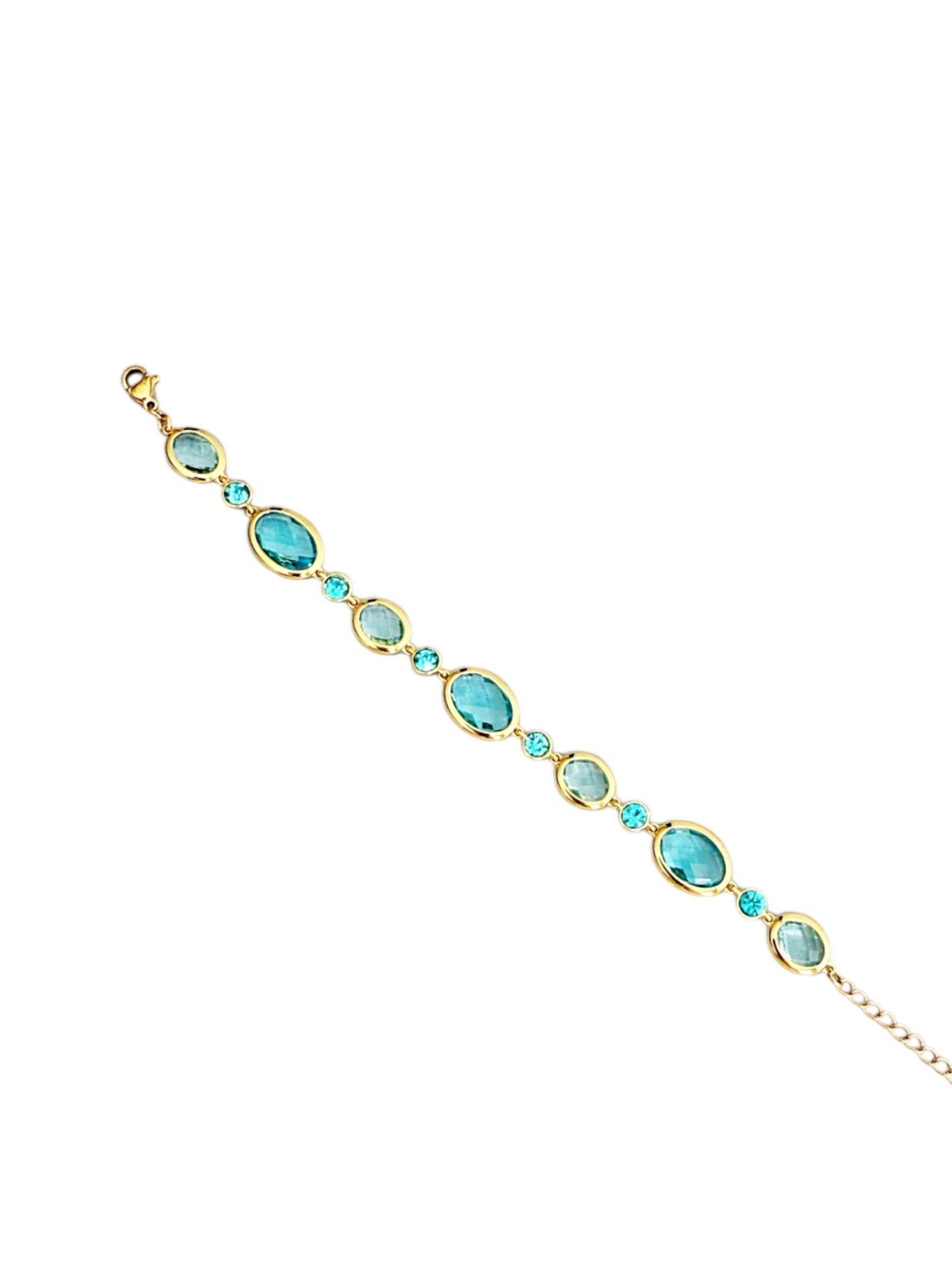 Glimmer crystals bracelet