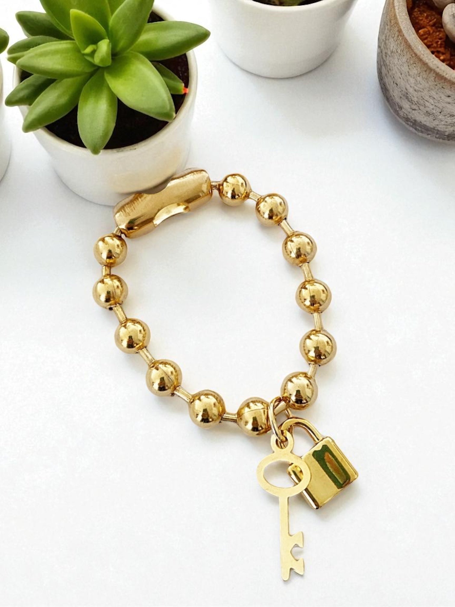 Ball chain bracelet