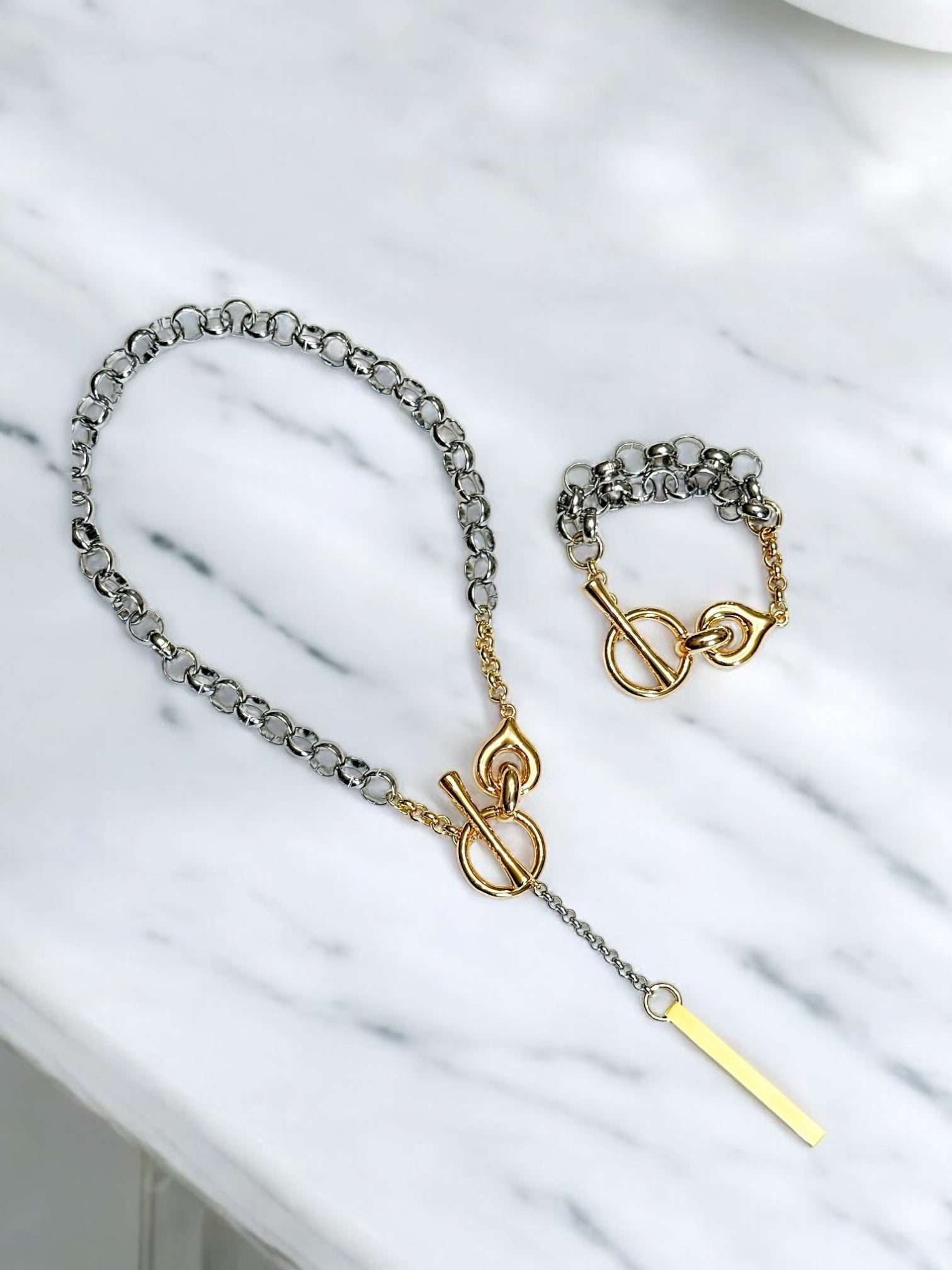 Veronica rolo necklace