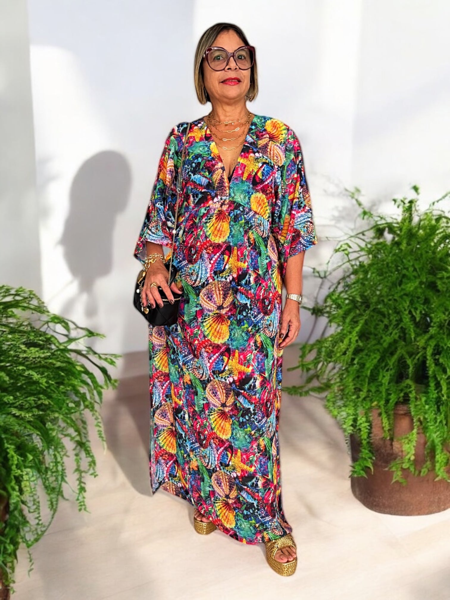 Oceanía maxi dress